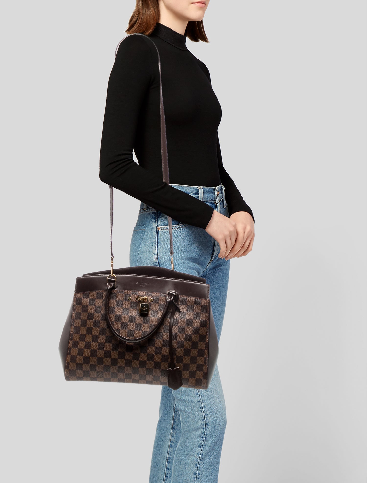 Louis Vuitton Damier Ebene Rivoli MM