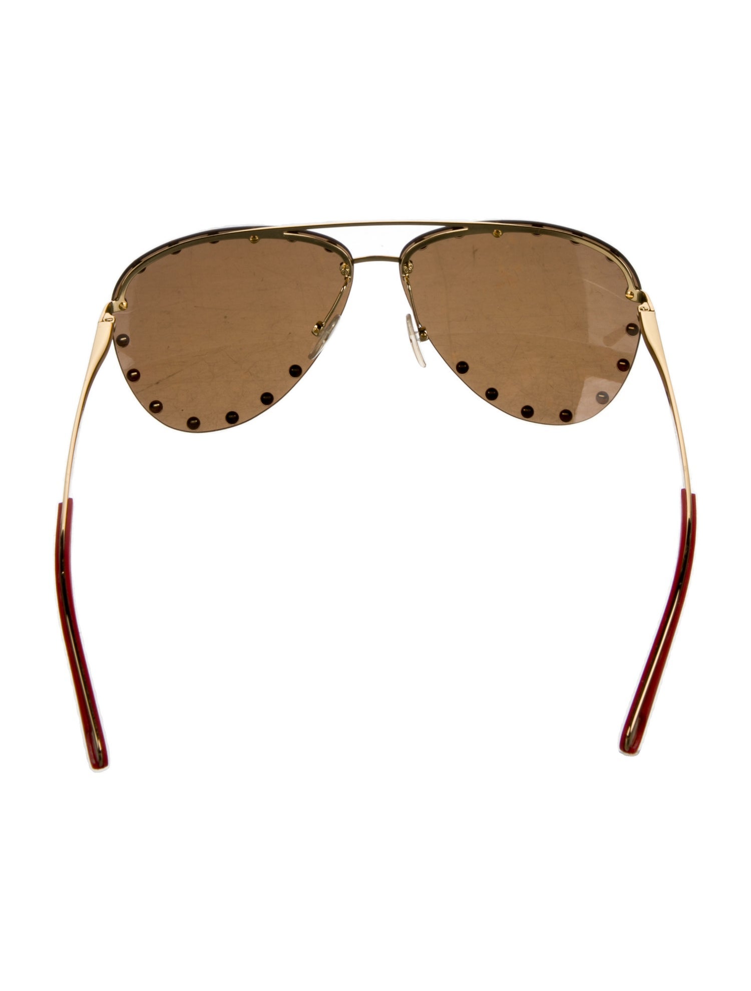 Louis Vuitton Aviator Mirrored Sunglasses