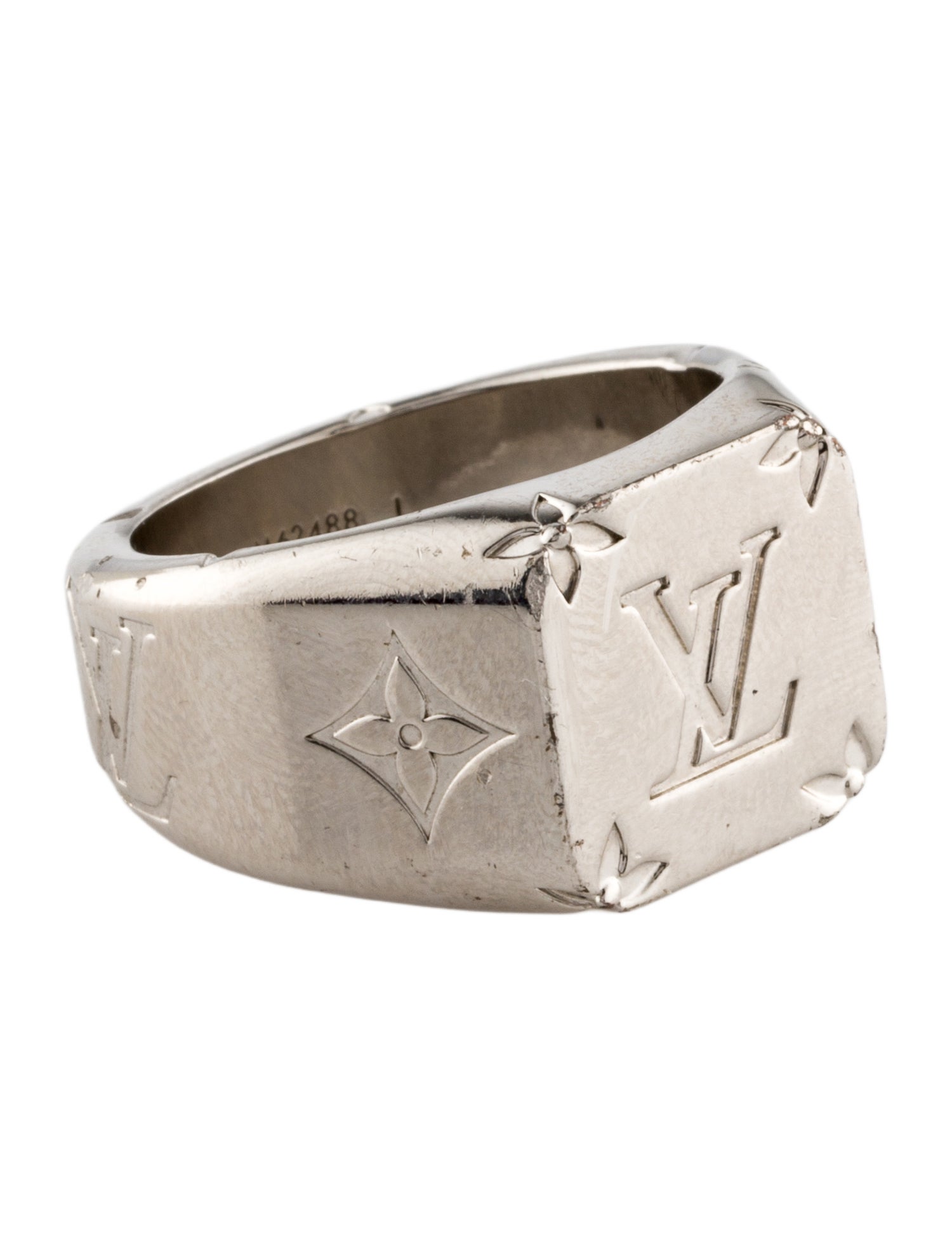 Louis Vuitton Monogram Signet Ring