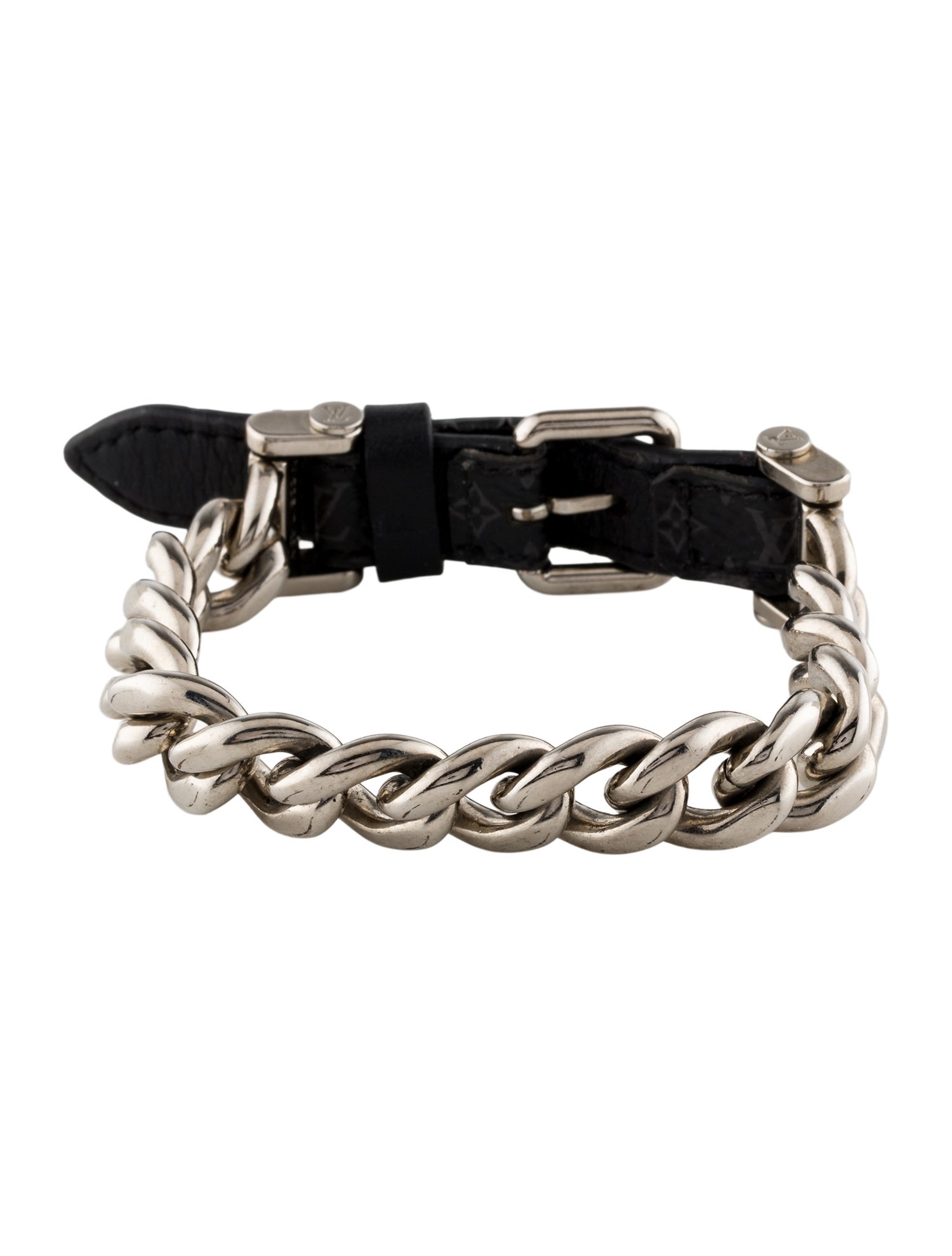 Louis Vuitton Monogram Eclipse Link Bracelet