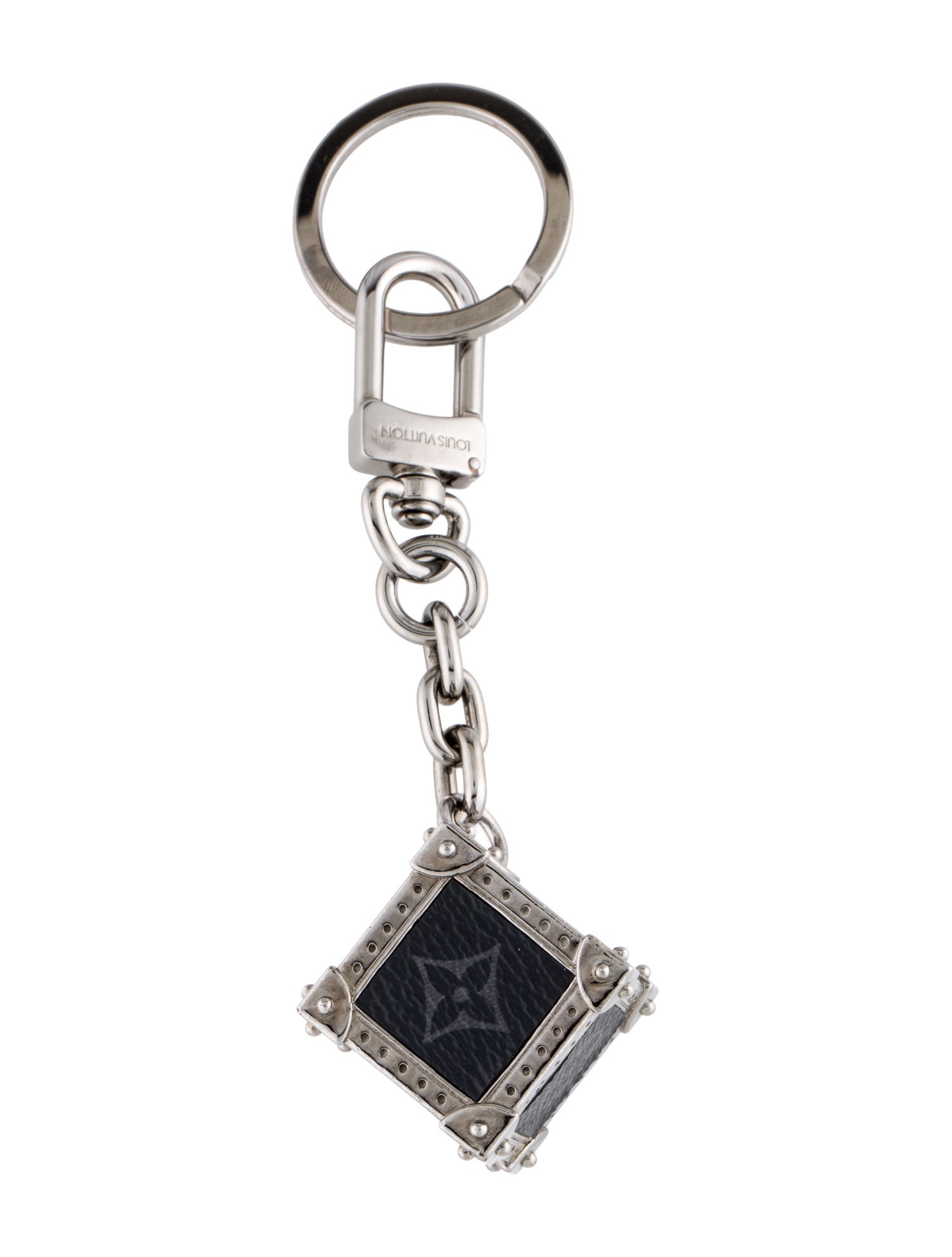 Louis Vuitton Monogram Eclipse Cube Bag Charm & Key Chain