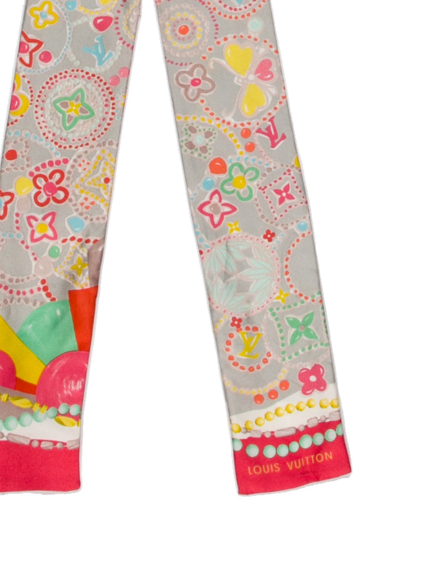 Louis Vuitton Silk Printed Bandeau