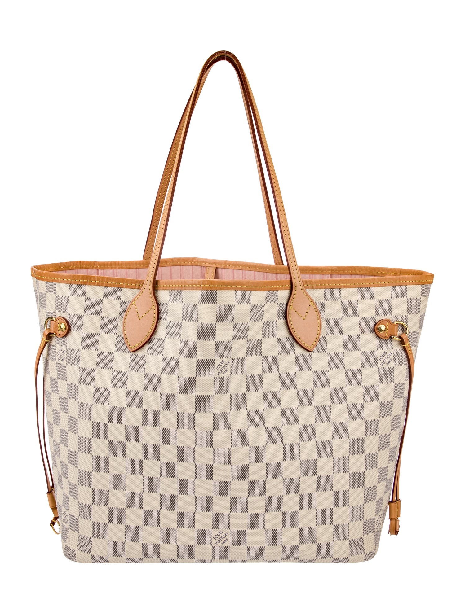 Louis Vuitton Damier Azur Neverfull w/Pouch MM