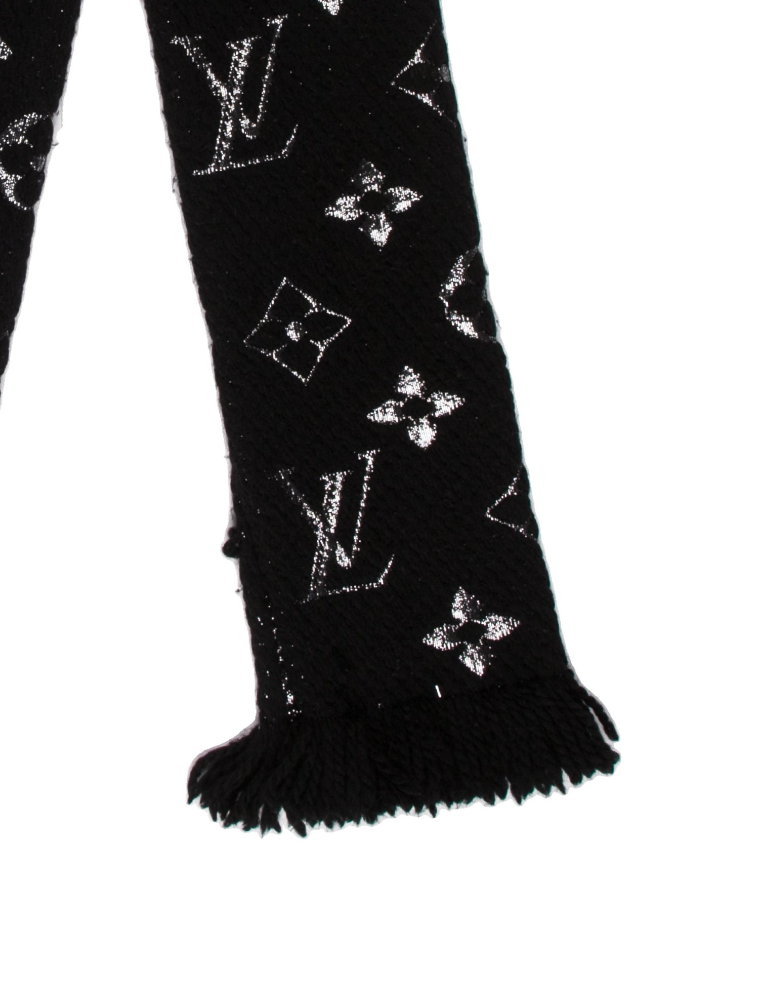 Louis Vuitton Logomania Shine Wool Scarf