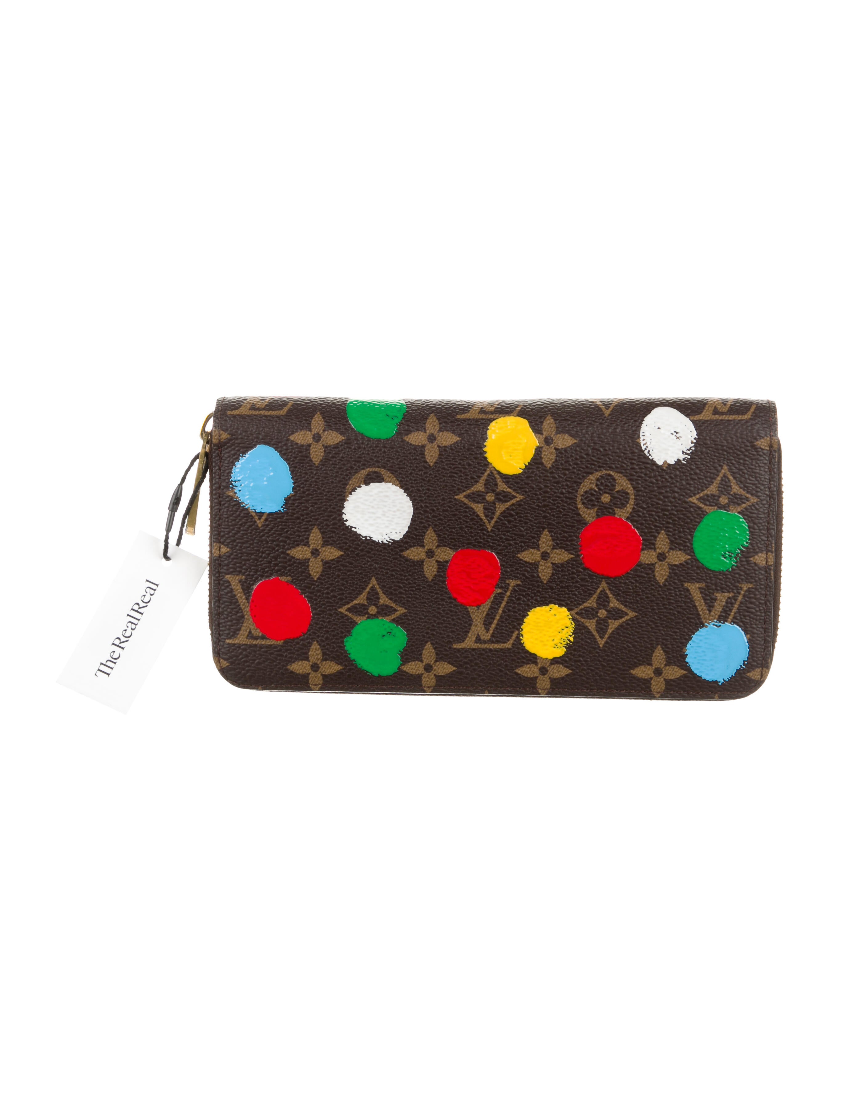Louis Vuitton LV Monogram Coated Canvas Sarah Wallet w/ Tags