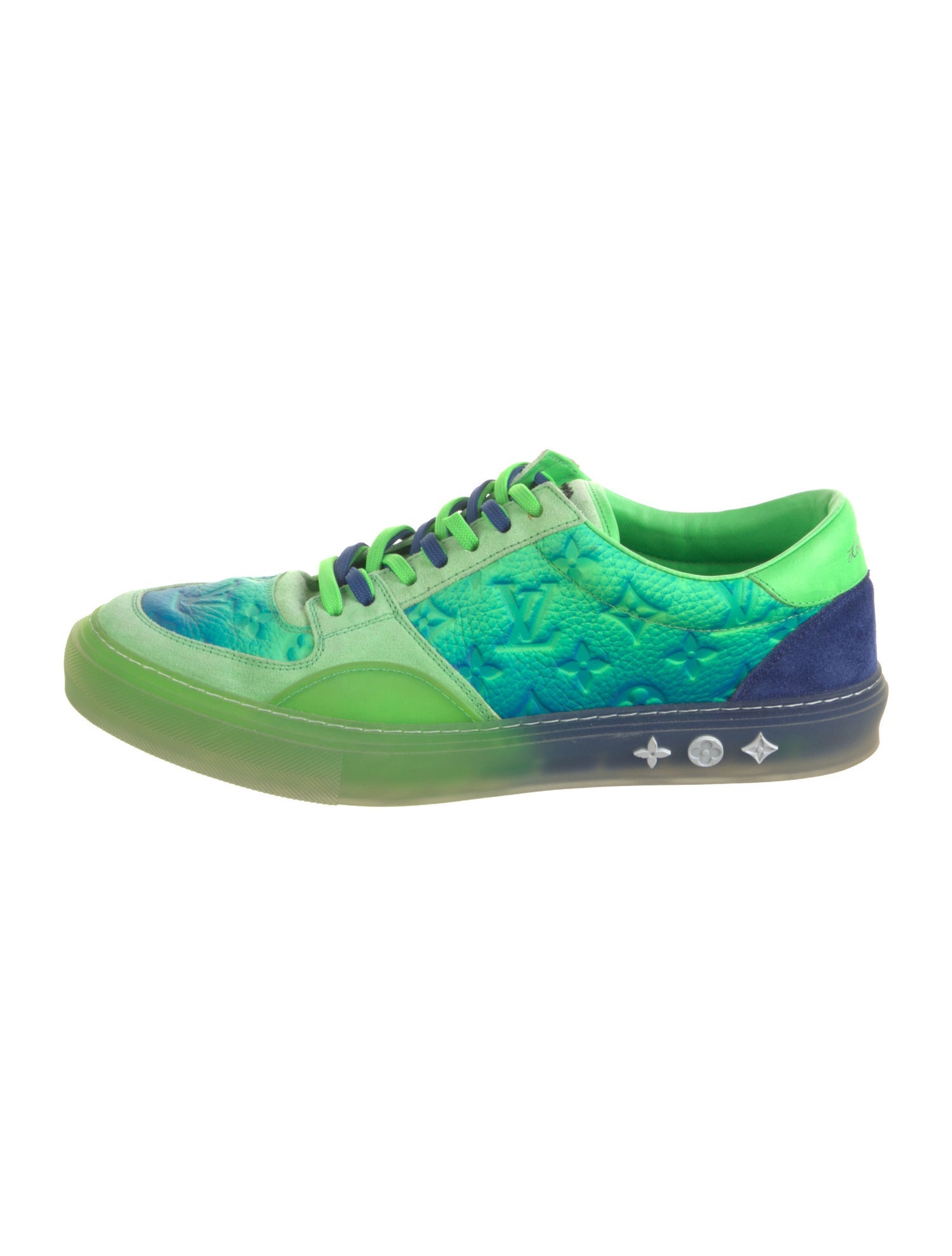 Louis Vuitton LV Monogram Leather Sneakers