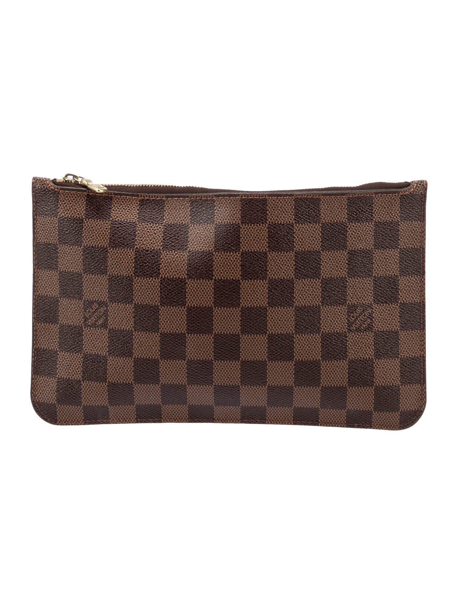 Louis Vuitton Damier Ebene Neverfull Pouch