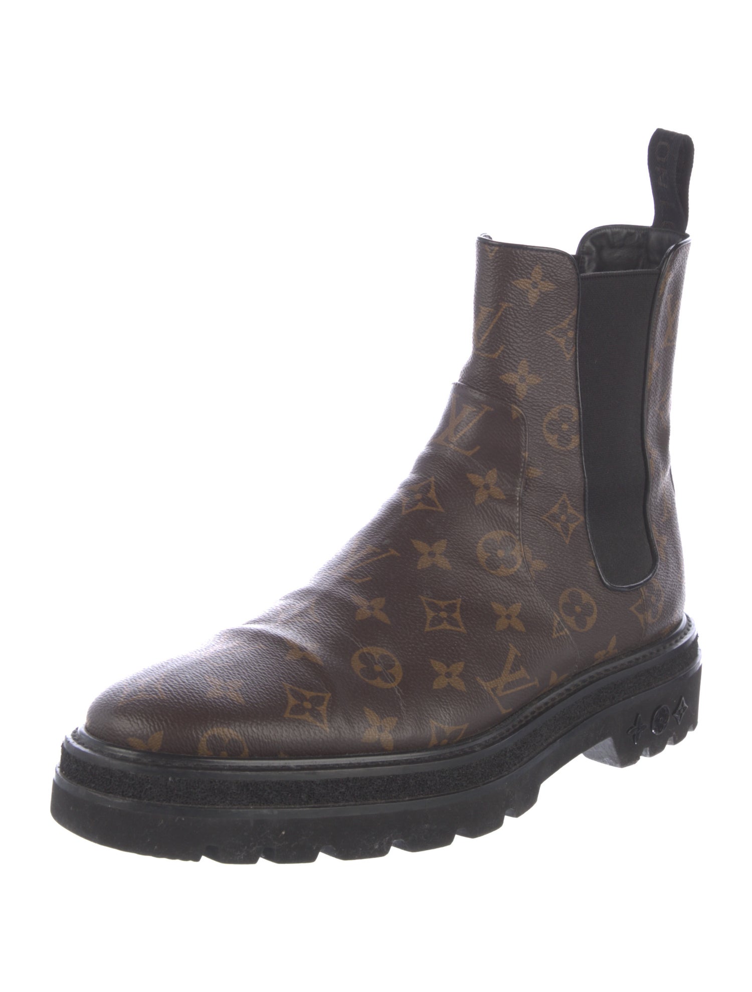 Louis Vuitton LV Monogram Chelsea Boots