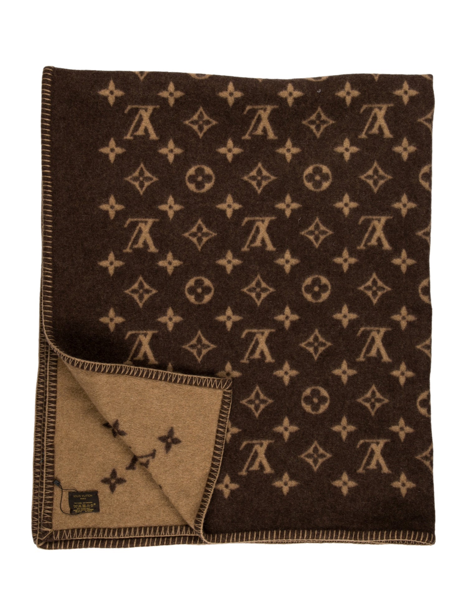 Louis Vuitton Neo Monogram Throw Blanket