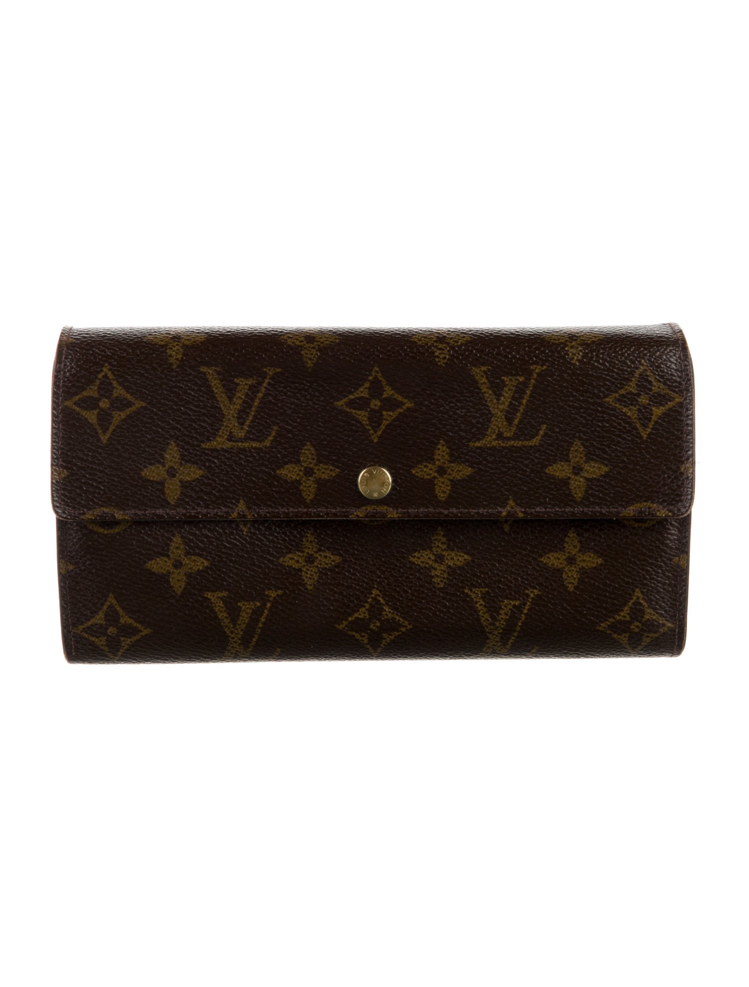 Louis Vuitton Monogram Pattern Coated Canvas Pochette Porte-Monnaie