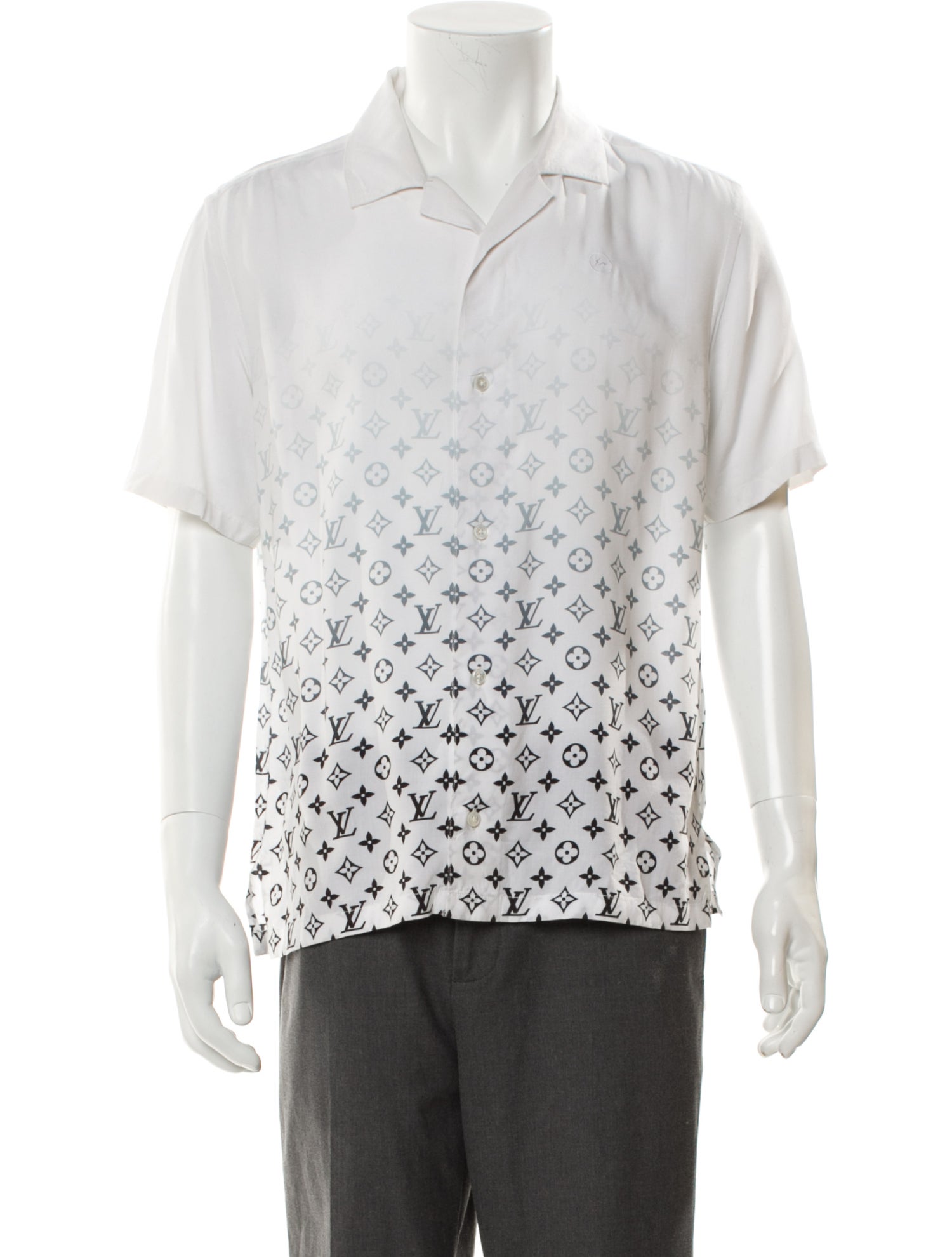 Louis Vuitton x Fragment 2017 LV Monogram Shirt