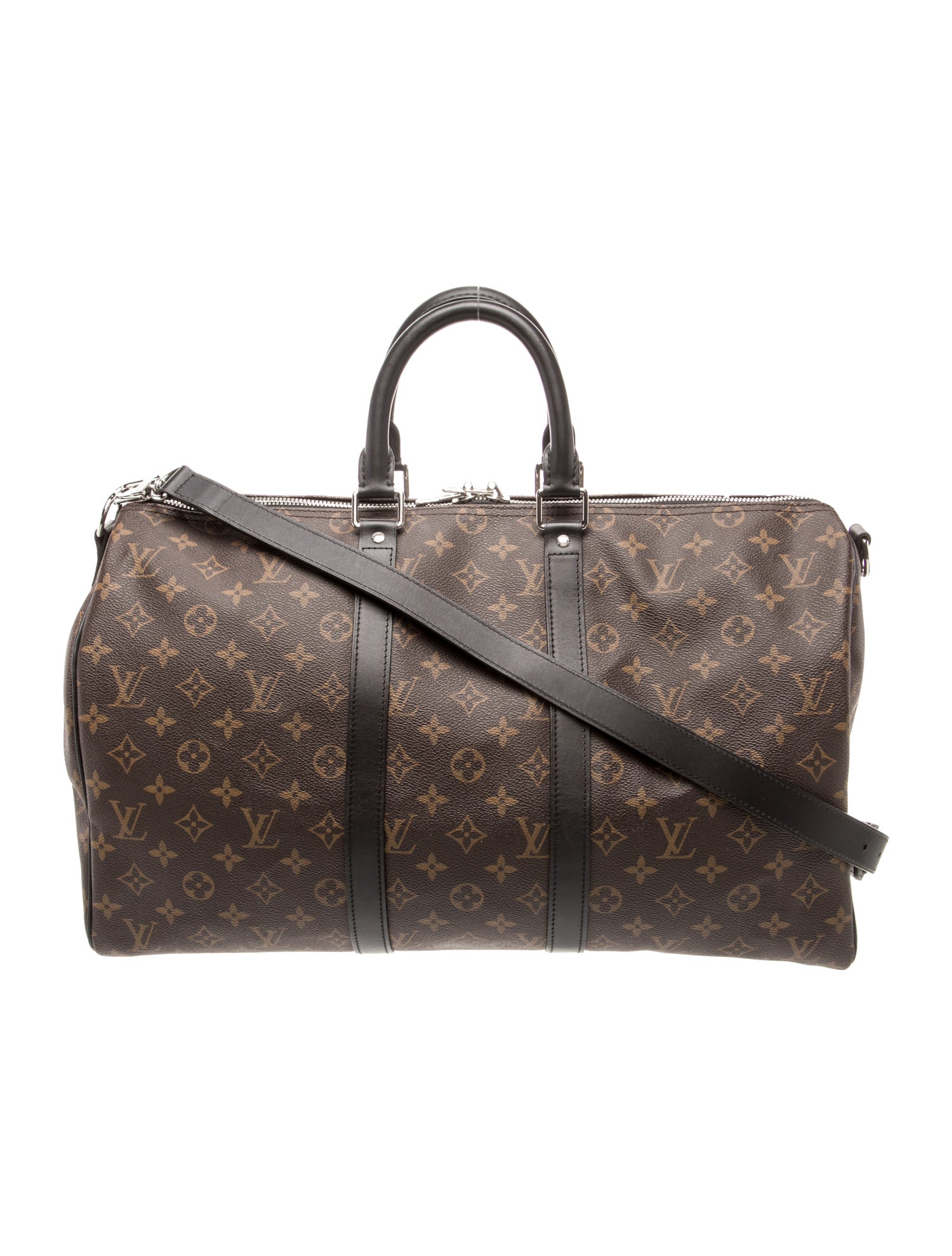 Louis Vuitton Macassar Keepall Bandouliere 45