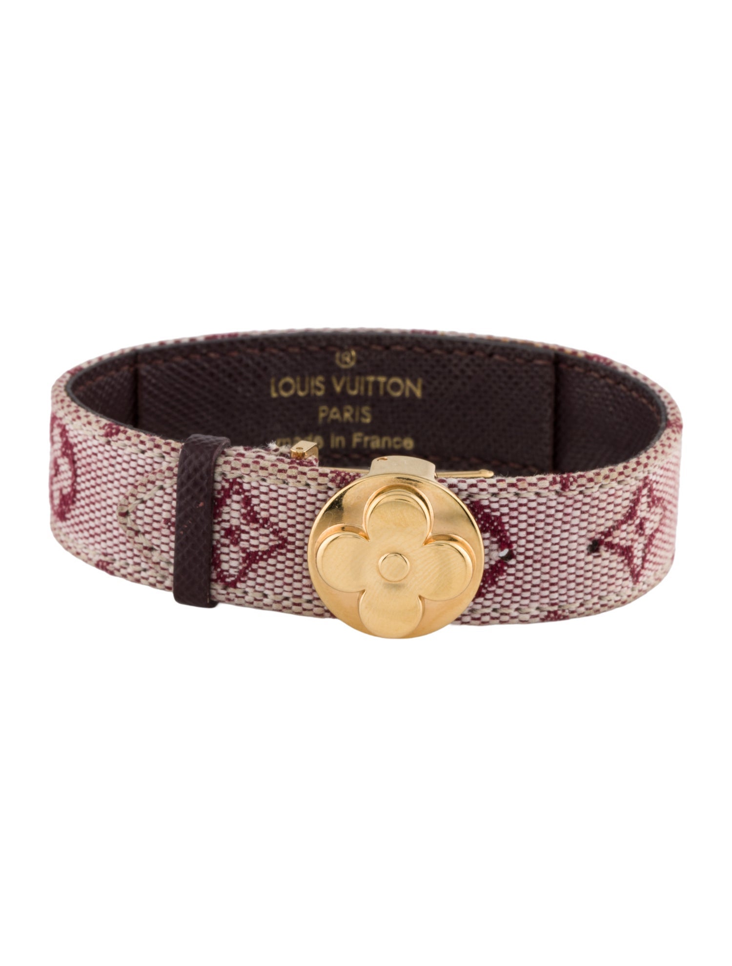 Louis Vuitton Canvas Monogram Mini Bracelet