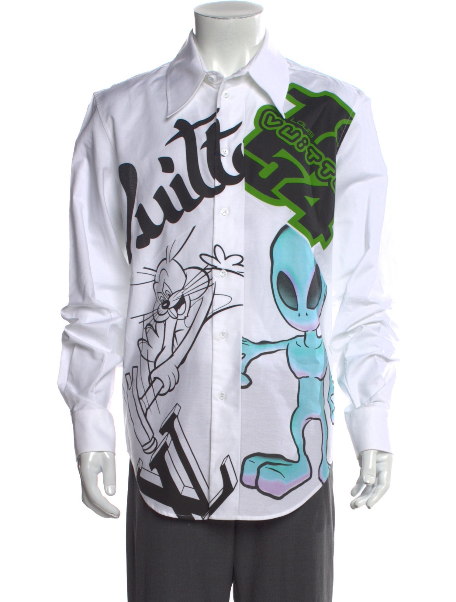 Louis Vuitton 2022 Graphic Print Shirt