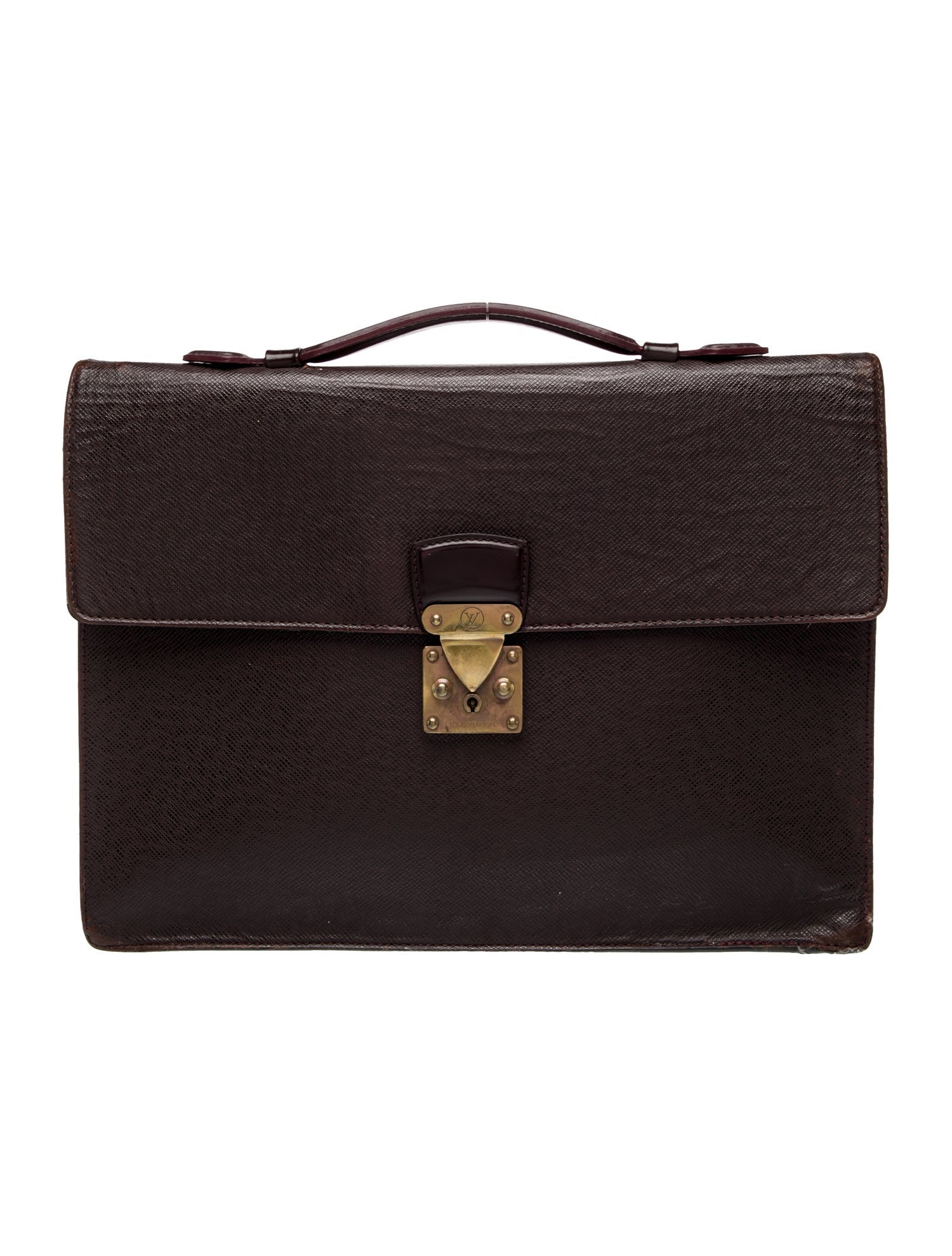 Louis Vuitton Taiga Leather Briefcase