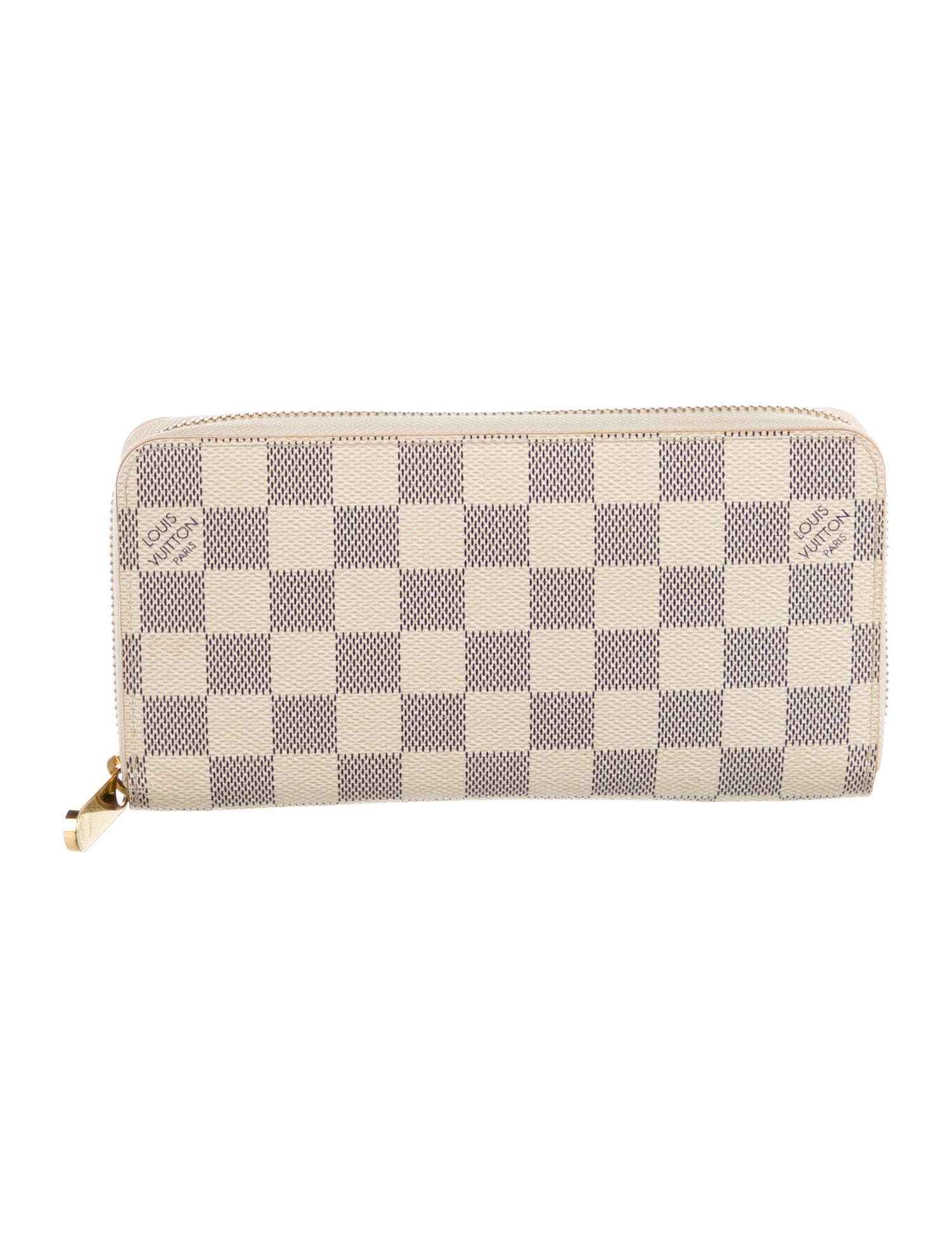 Louis Vuitton 2018 Damier Azur Pattern Zippy Wallet