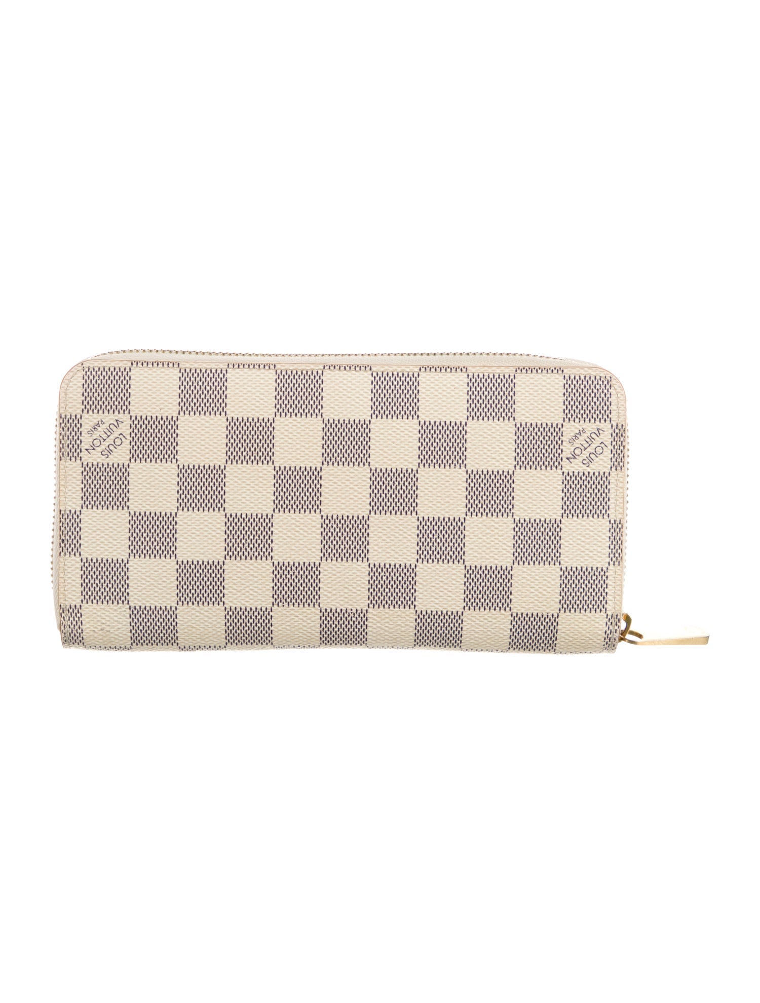 Louis Vuitton 2018 Damier Azur Pattern Zippy Wallet