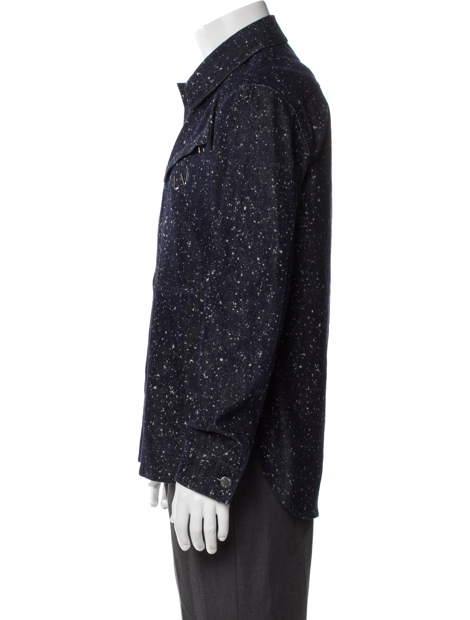 Louis Vuitton 2019 Signature Logo Dress Shirt