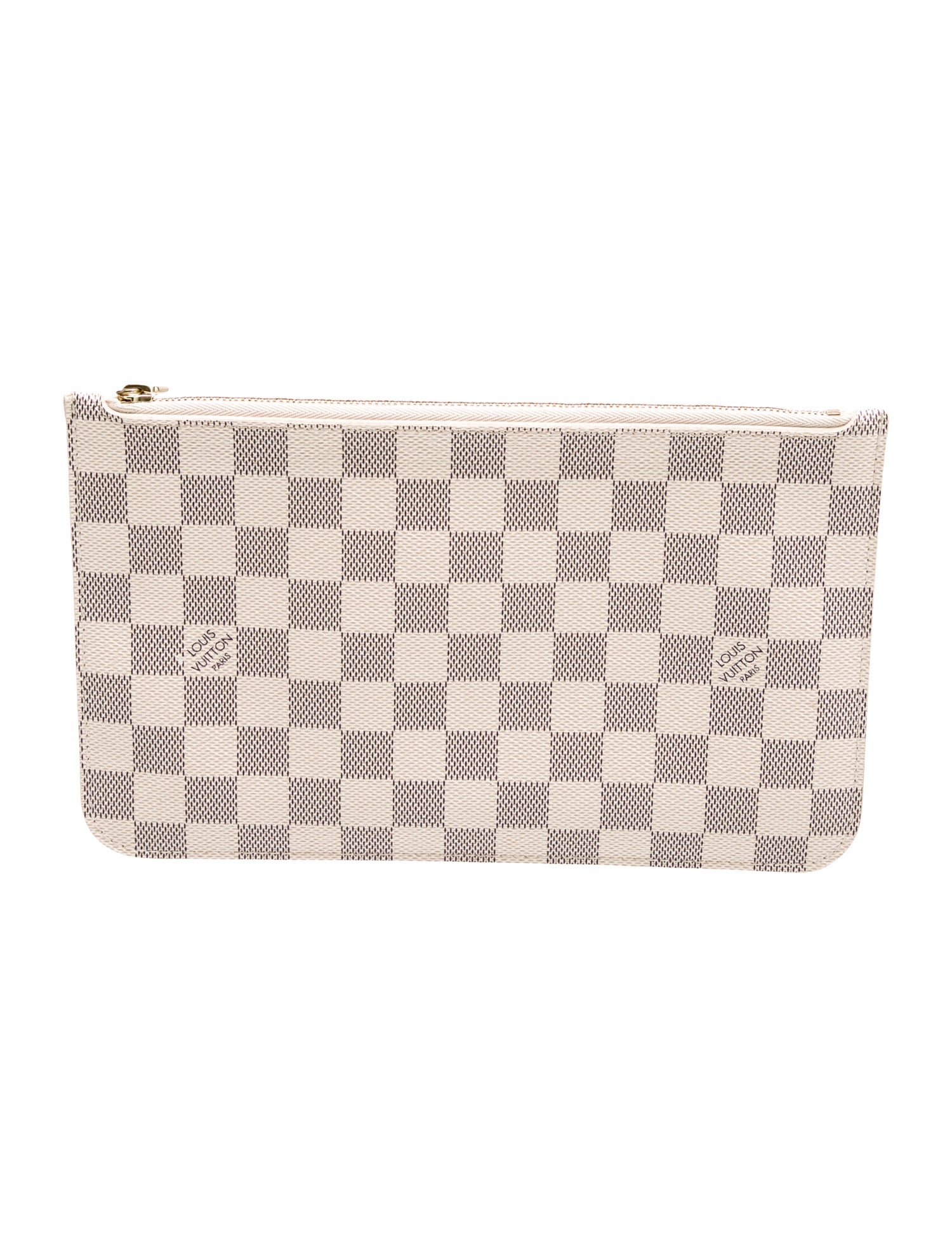 Louis Vuitton Damier Azur Neverfull Pouch