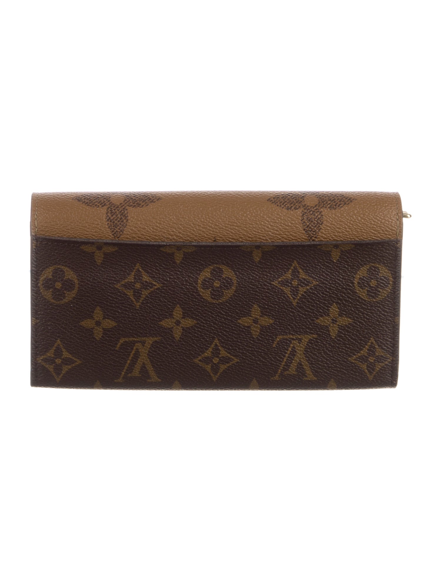 Louis Vuitton Monogram Giant Pattern Coated Canvas Sarah Wallet