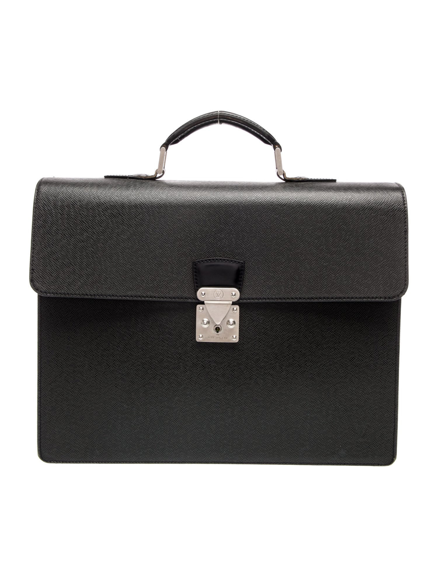 Louis Vuitton Taiga Leather Taiga Robusto Breif Case Vintage