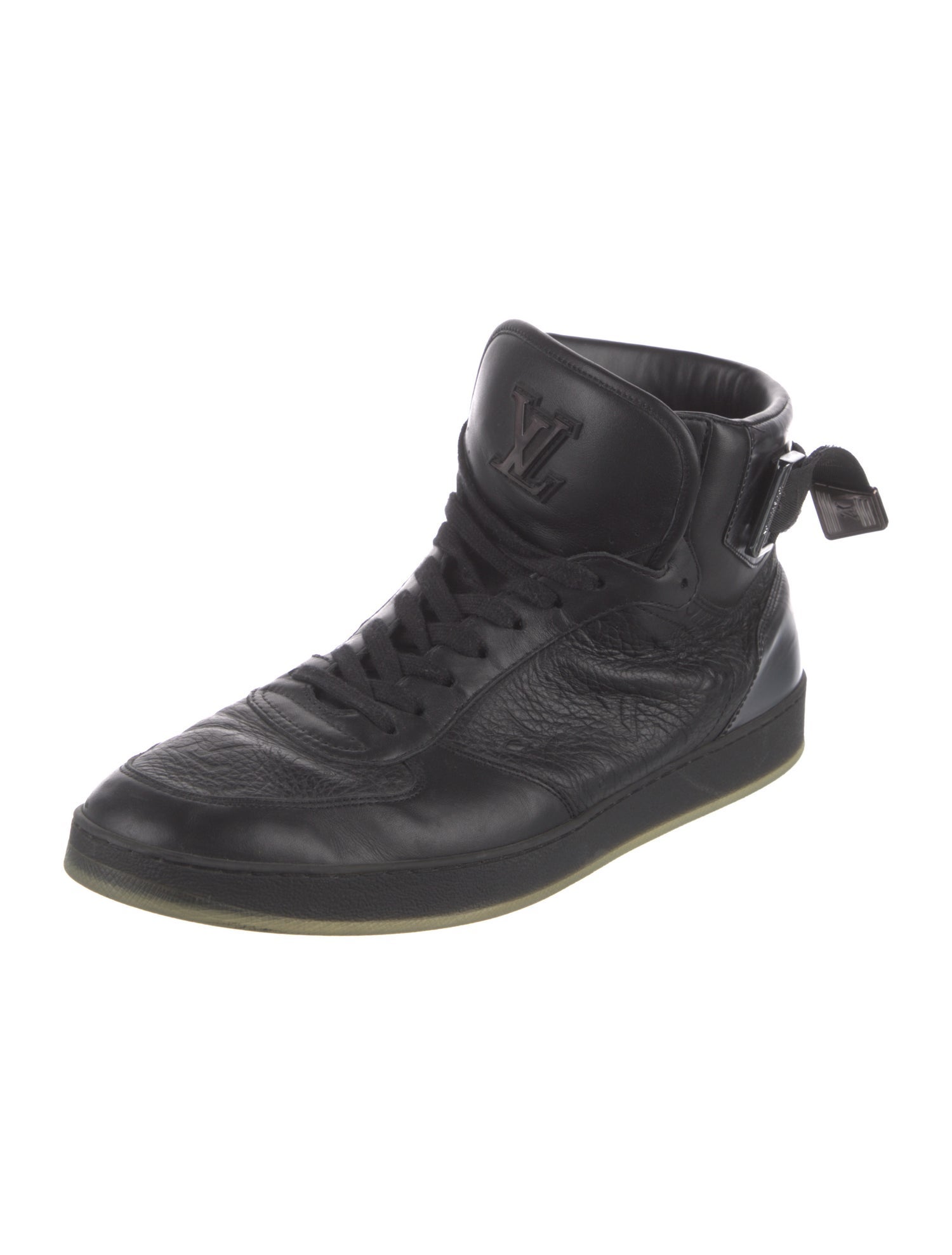 Louis Vuitton Monogram Pattern Leather Sneakers