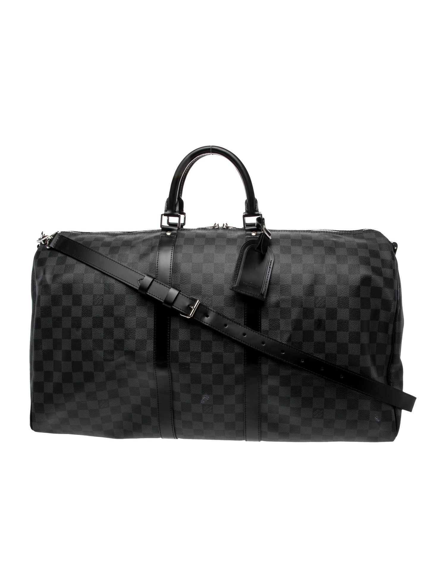 Louis Vuitton Damier Graphite Keepall Bandouliere 55