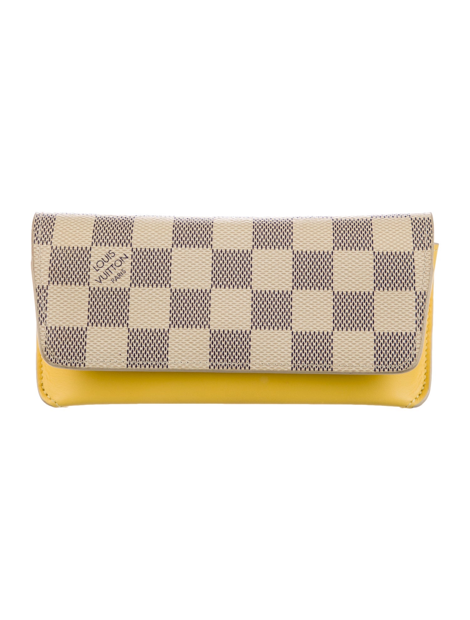 Louis Vuitton Damier Azur Woody Glasses Case