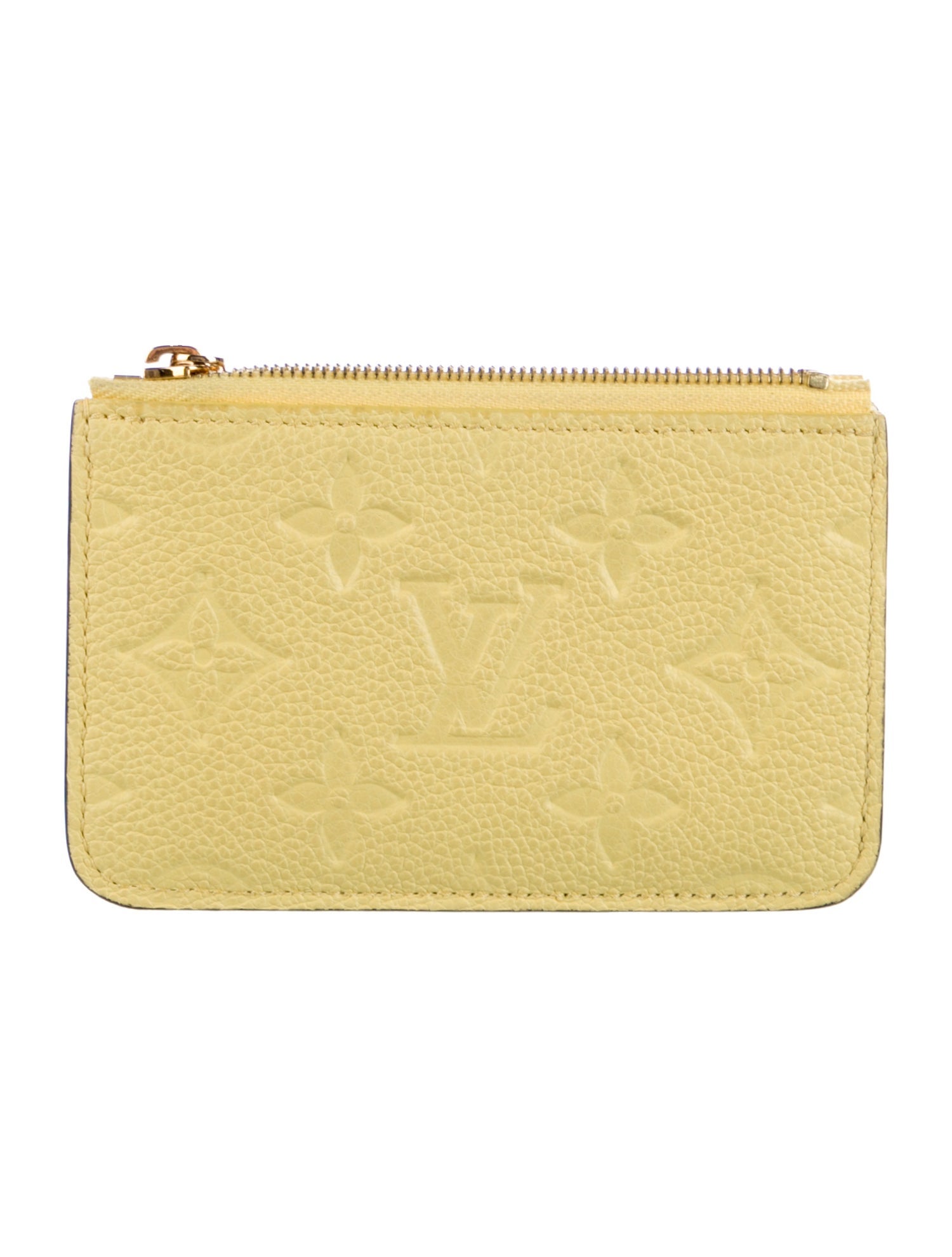 Louis Vuitton Leather Romy Card Holder