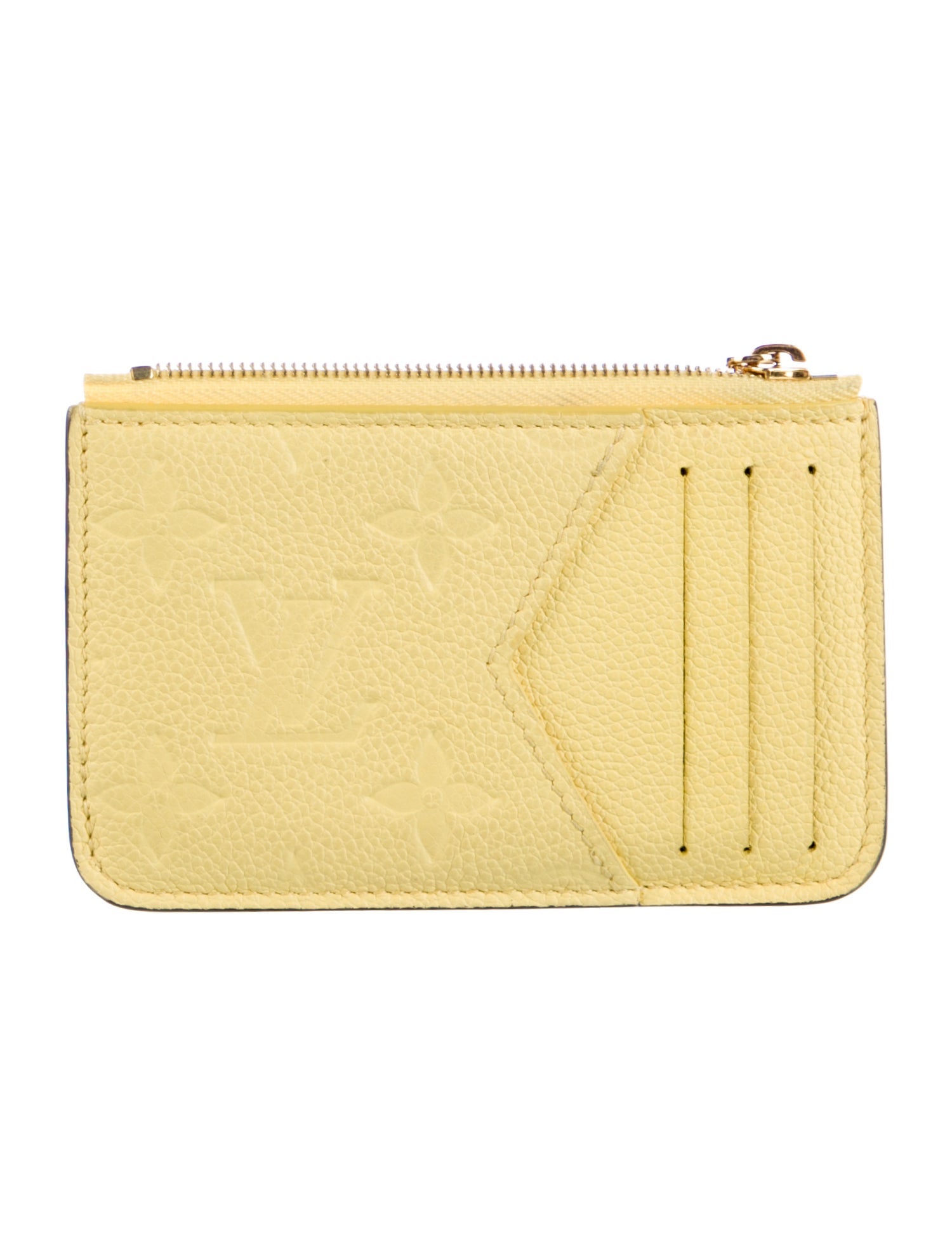 Louis Vuitton Leather Romy Card Holder
