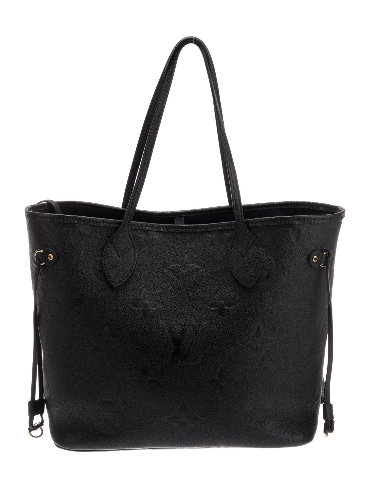 Louis Vuitton Empreinte Leather Neverfull w/Pouch MM