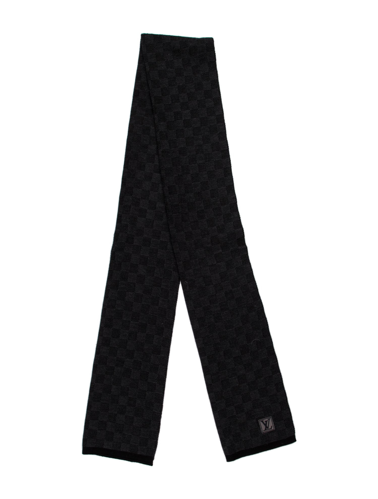 Louis Vuitton Petit Damier Wool Scarf