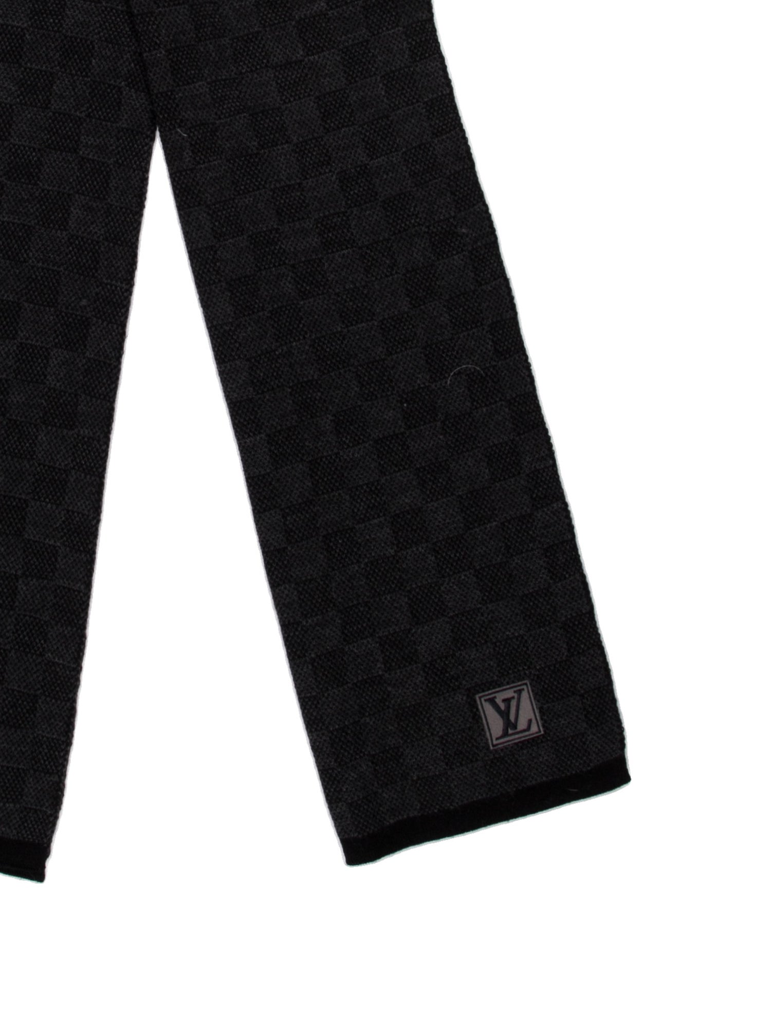 Louis Vuitton Petit Damier Wool Scarf
