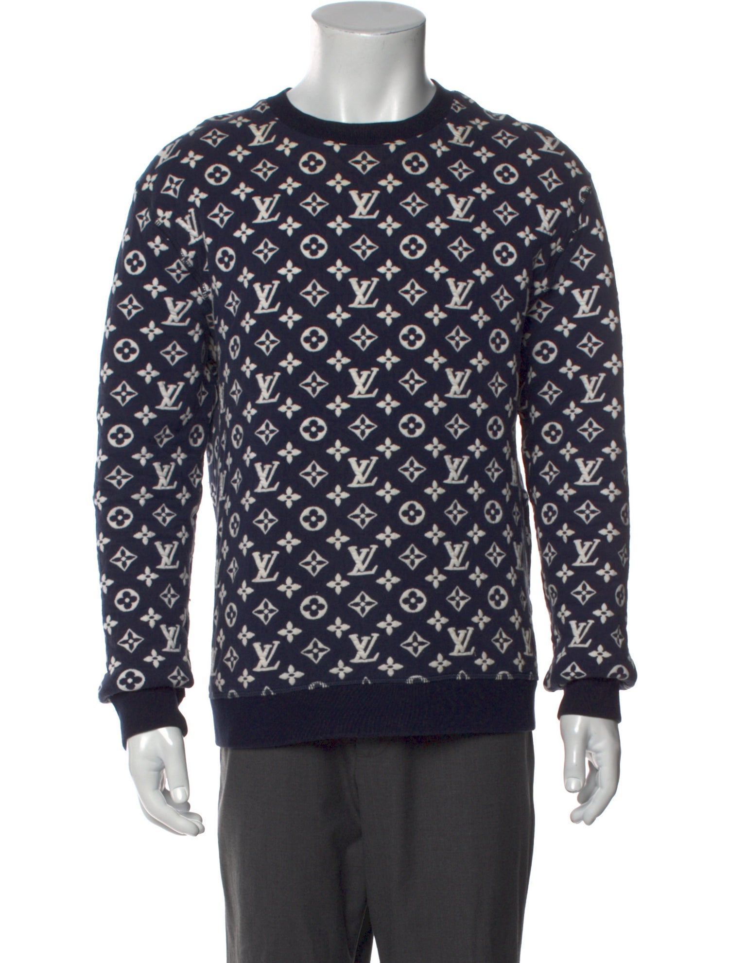 Louis Vuitton 2021 LV Monogram Sweatshirt