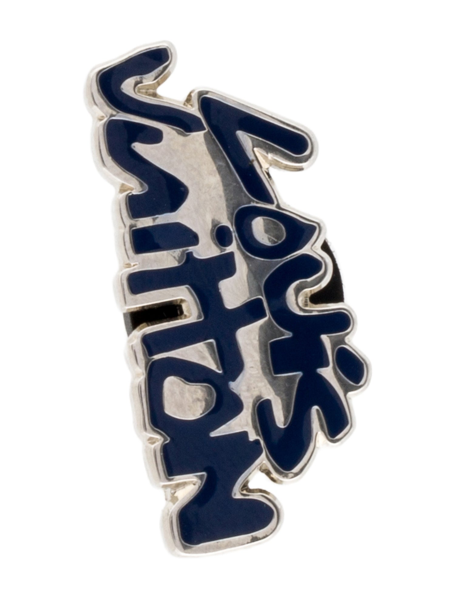 Louis Vuitton x PinTrill Logo Label Pin