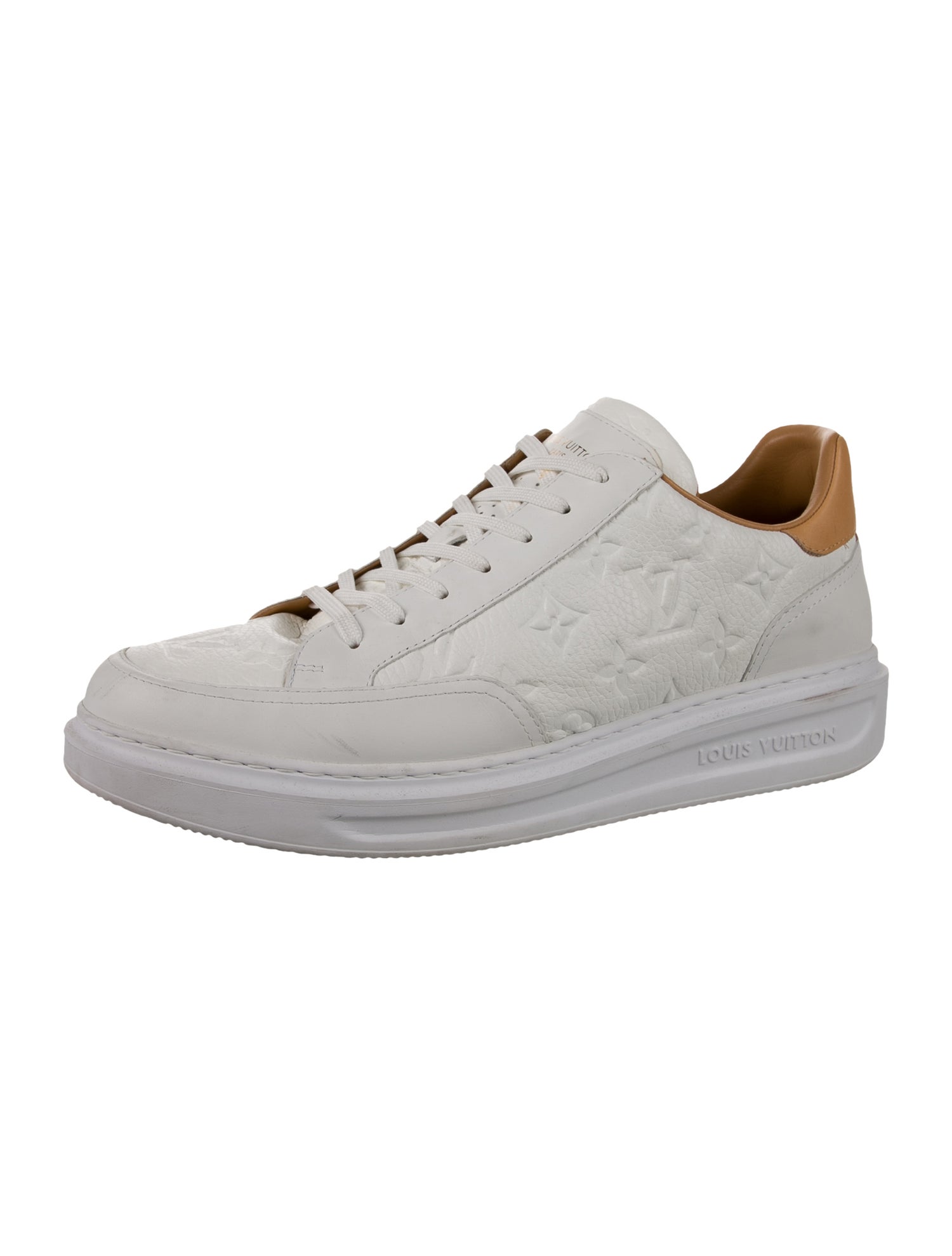 Louis Vuitton LV Monogram Leather Sneakers