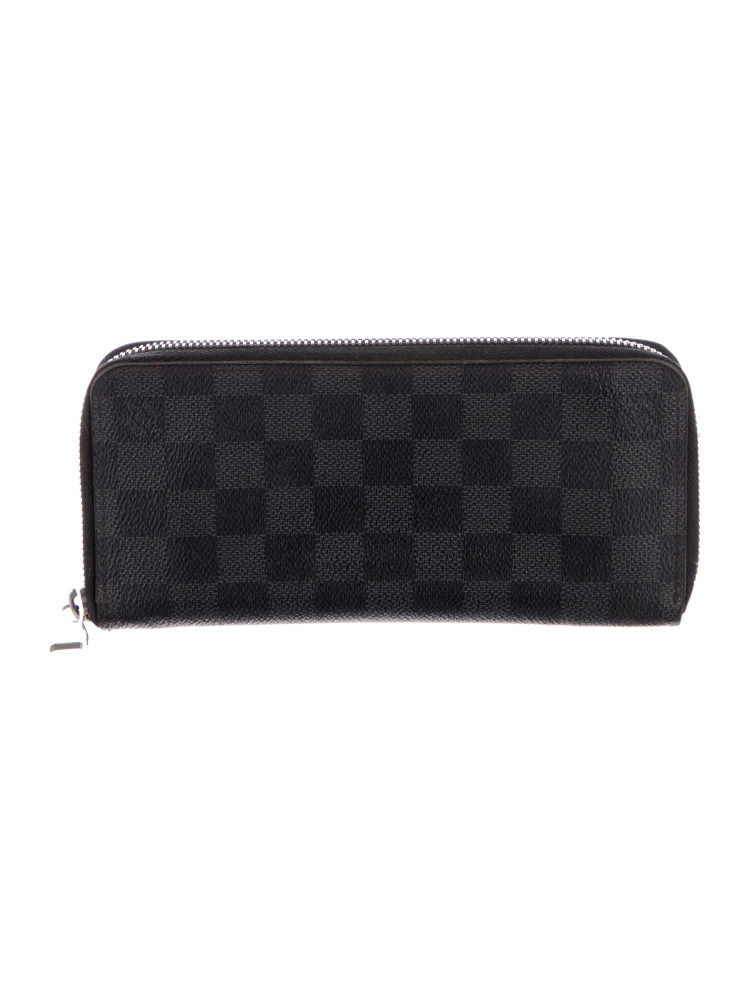 Louis Vuitton Damier Graphite Pattern Coated Canvas Vertical Wallet