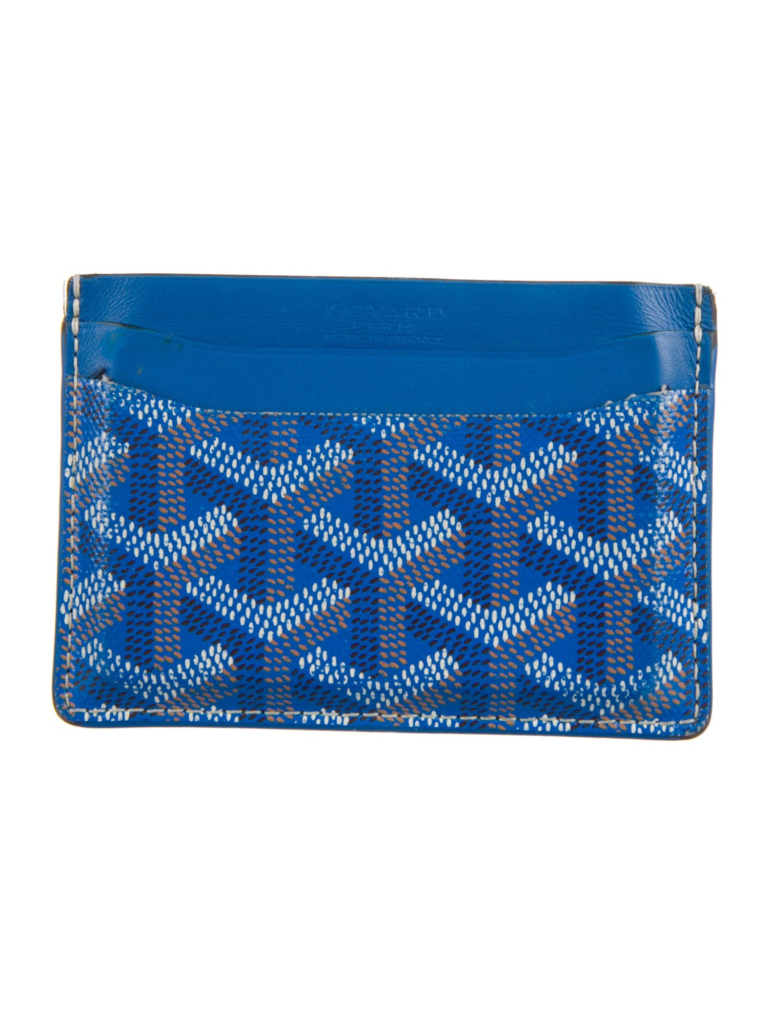 Goyard 2023 Goyardine Saint Sulpice Card Holder Card Holder