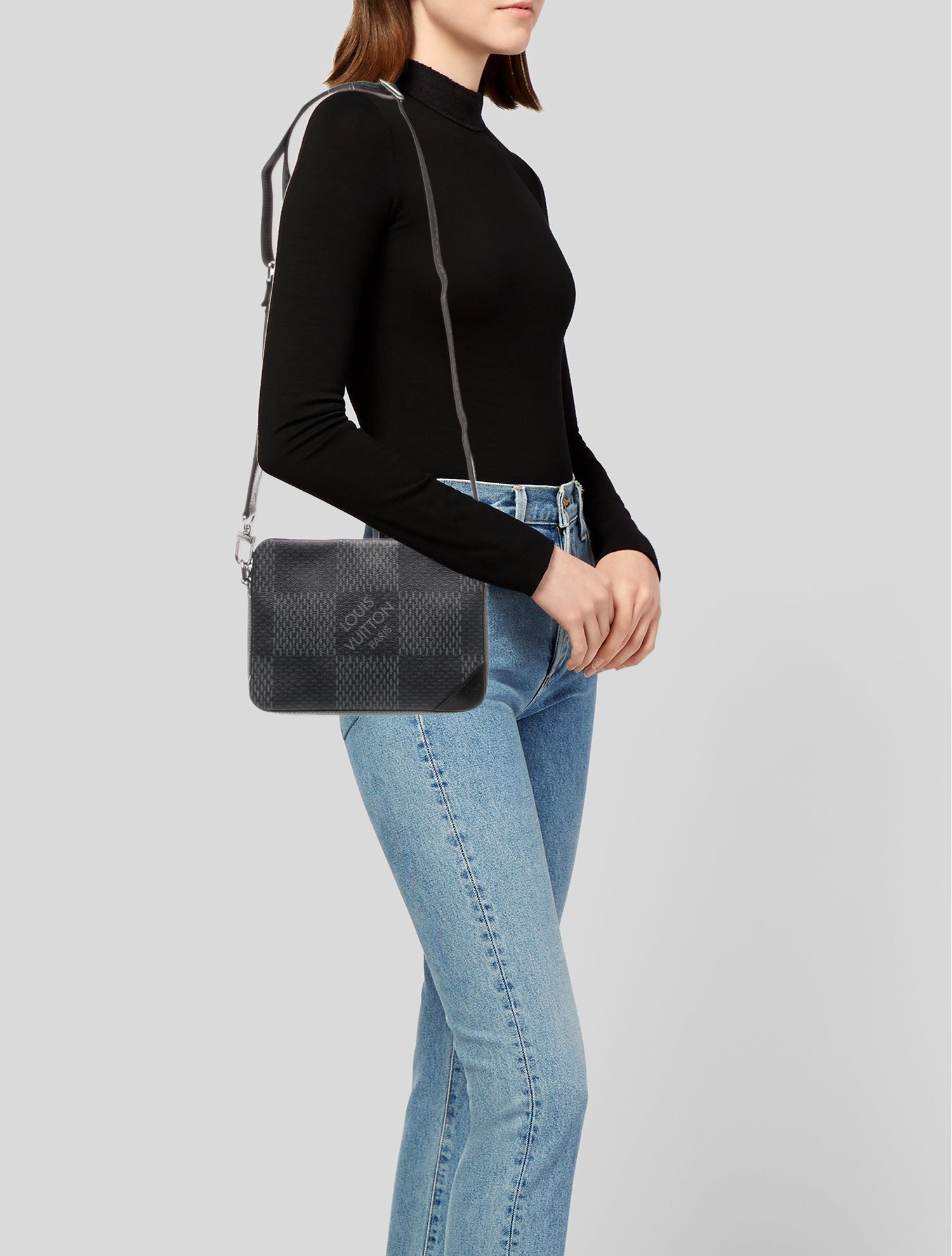 Louis Vuitton Coated Canvas Messenger Bag