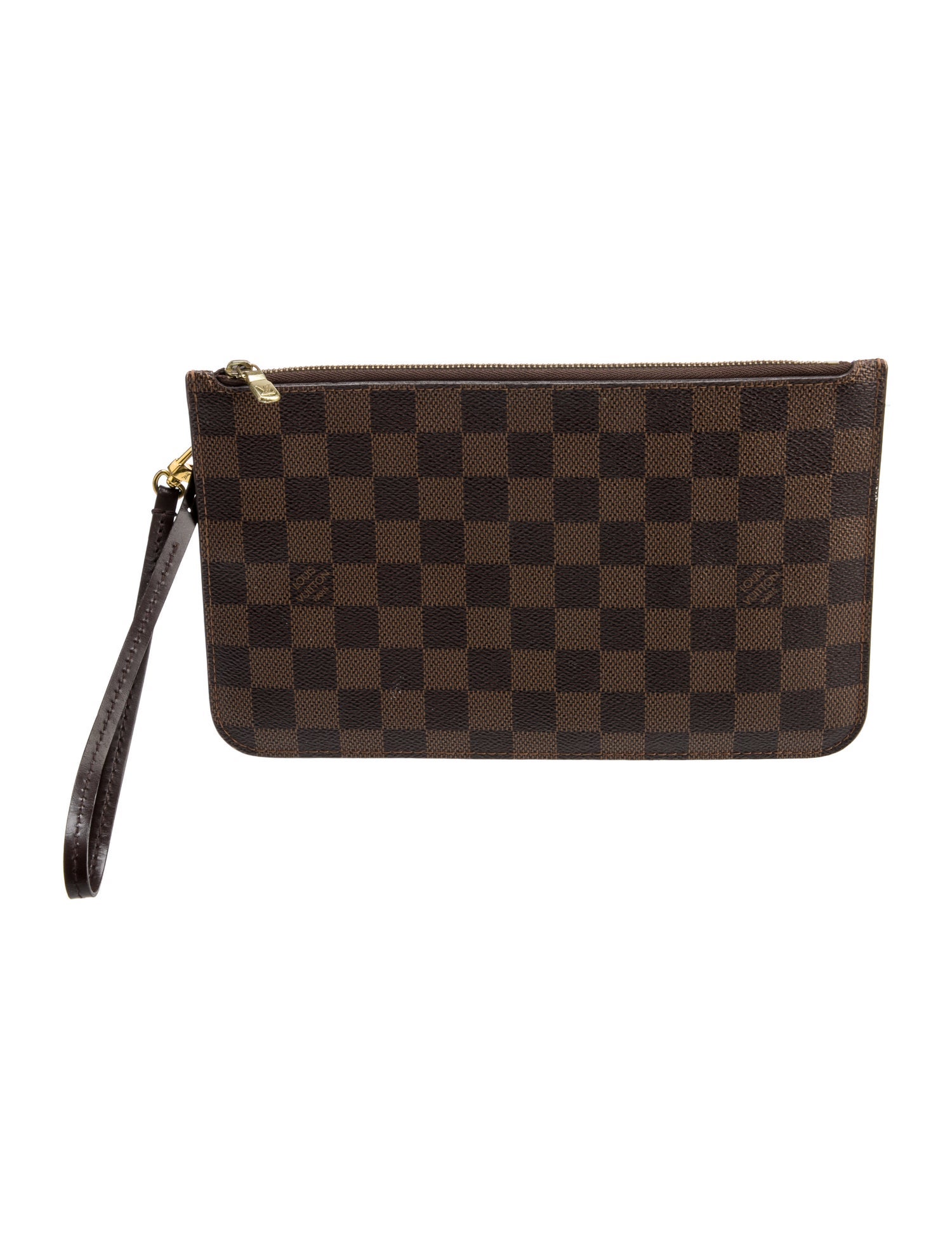 Louis Vuitton Damier Ebene Neverfull Pouch
