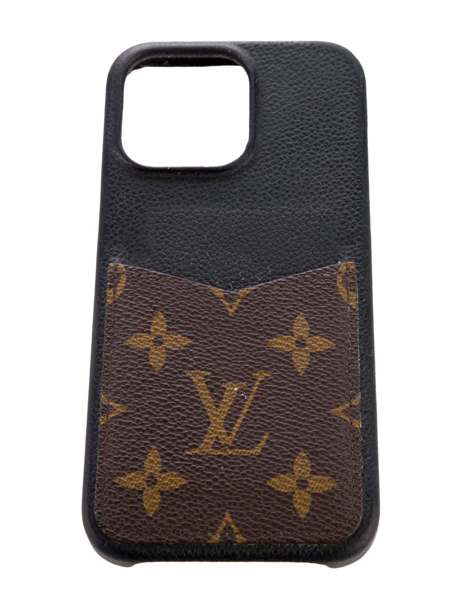 Louis Vuitton leather Iphone 14 pro max case