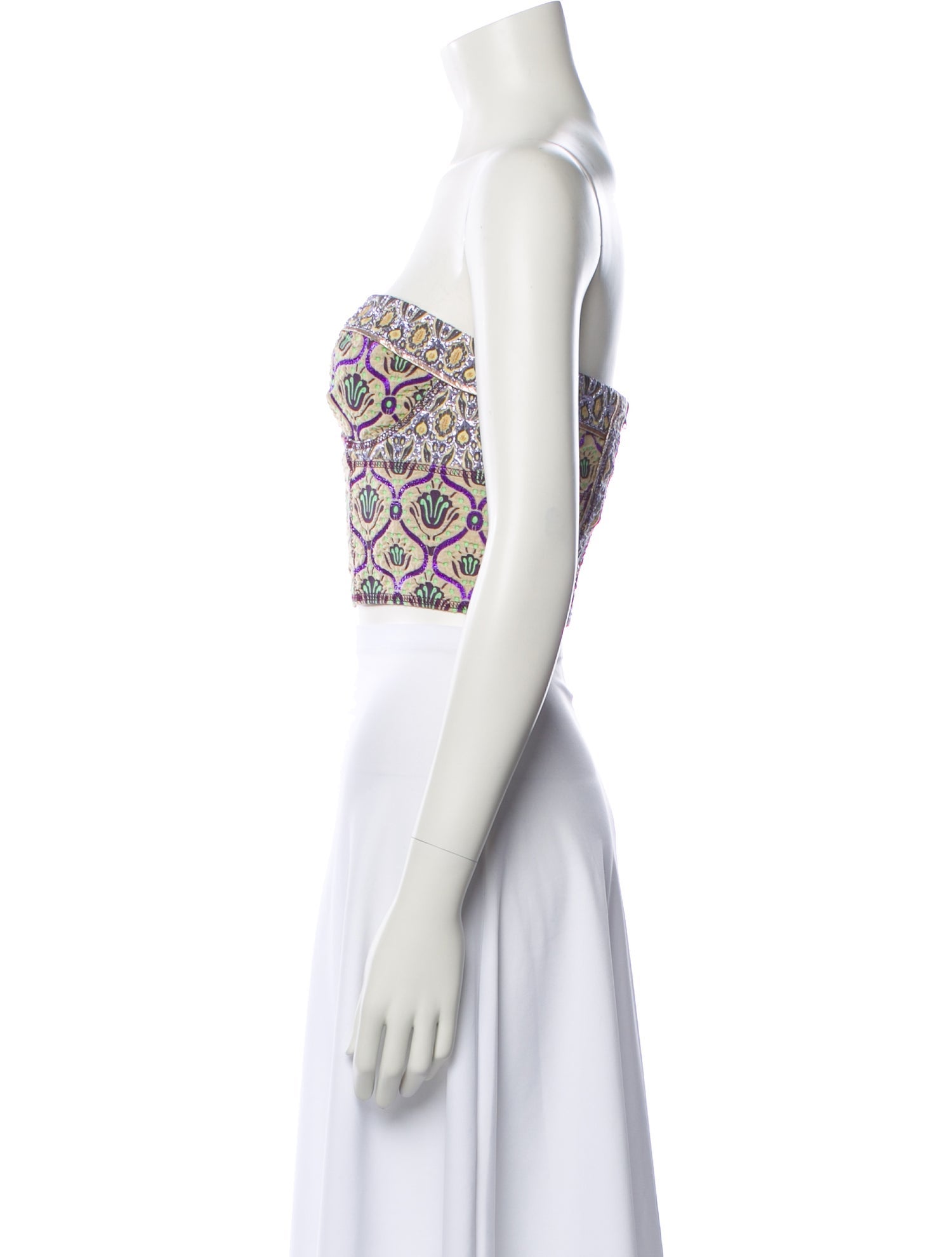 Louis Vuitton 2010 Printed Crop Top w/ Tags