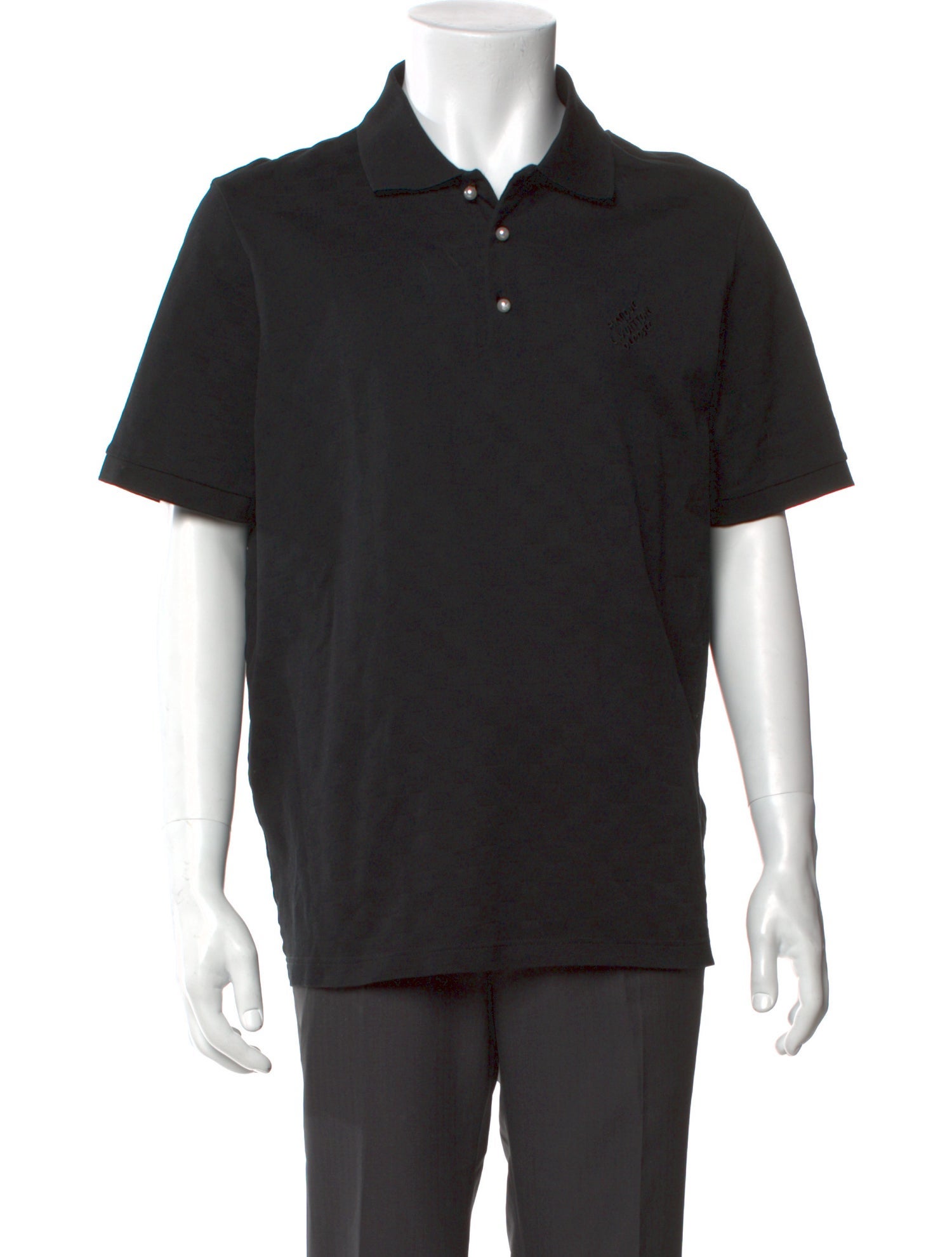 Louis Vuitton 2024 V-Neck Polo Shirt