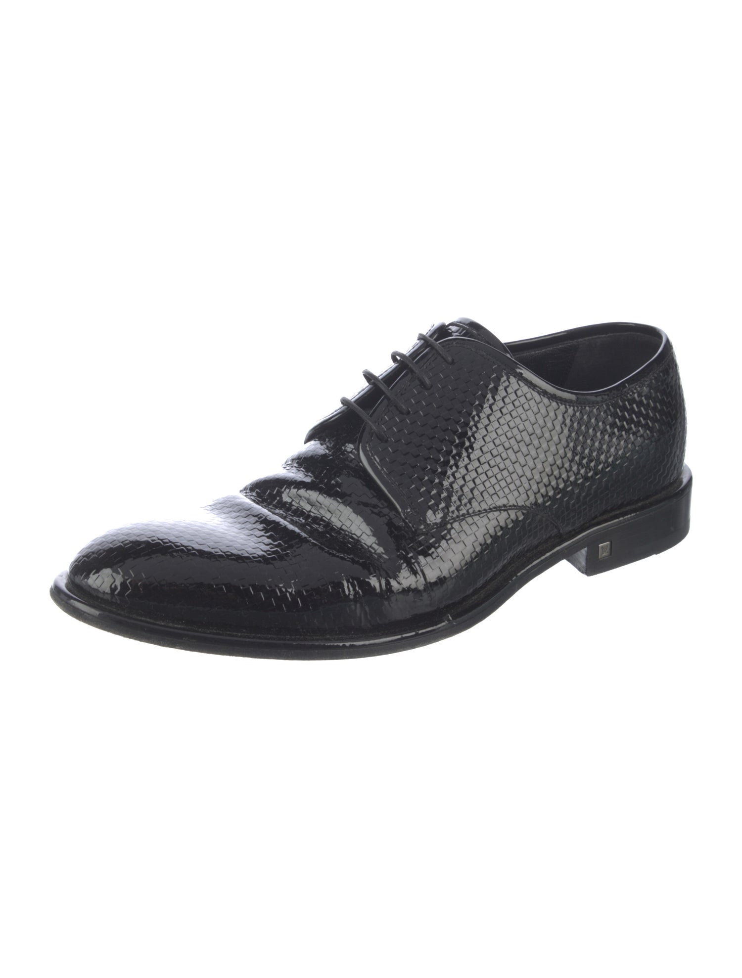 Louis Vuitton Patent Leather Derby Shoes