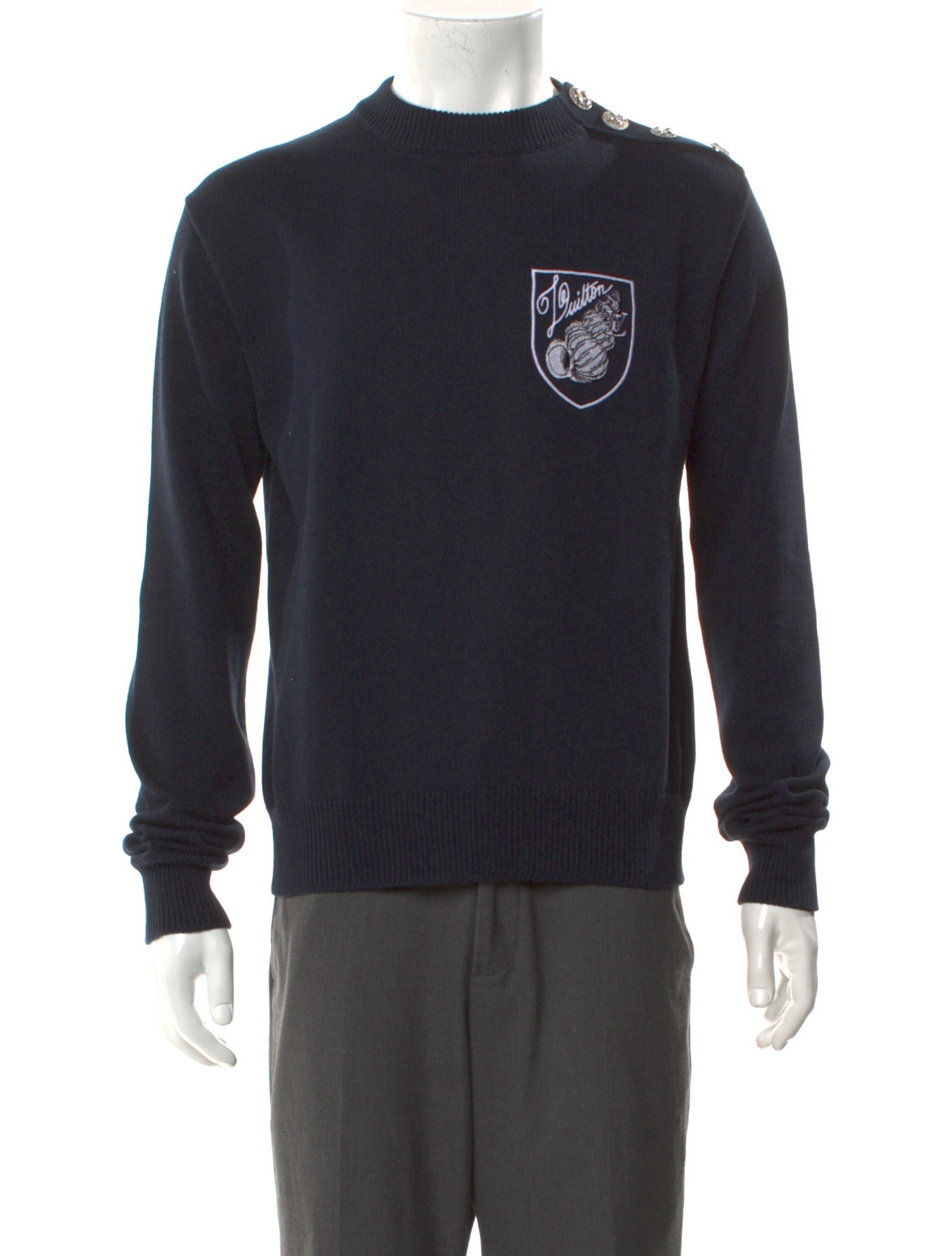 Louis Vuitton 2024 Signature Logo Pullover w/ Tags