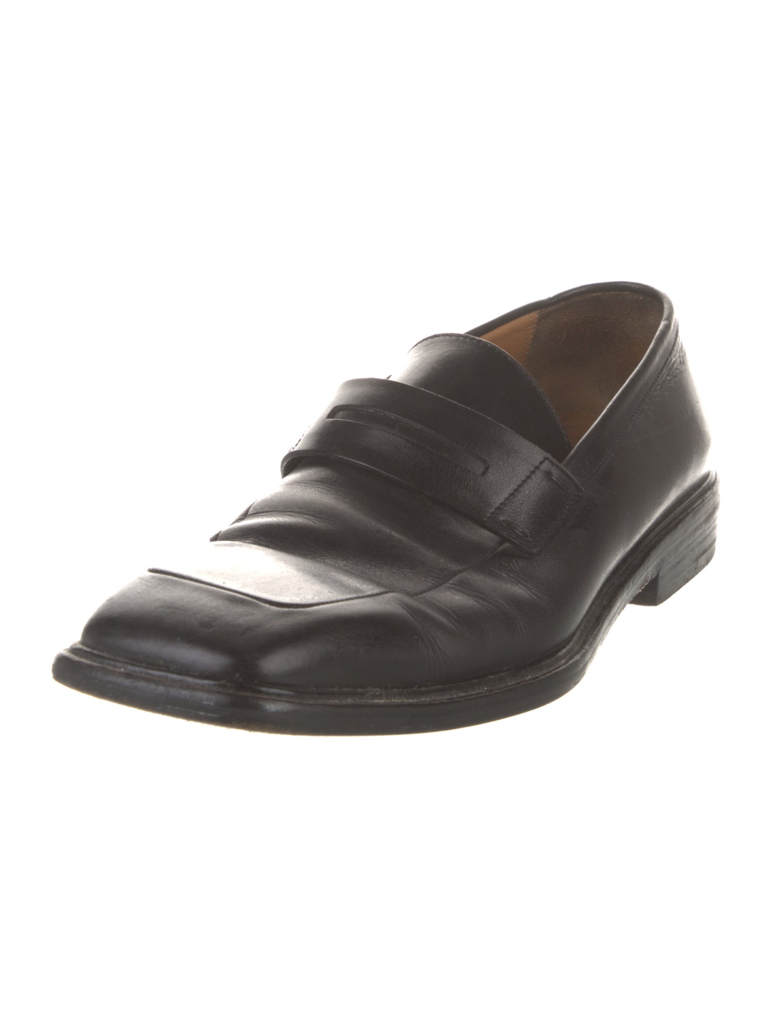 Louis Vuitton Leather Loafers