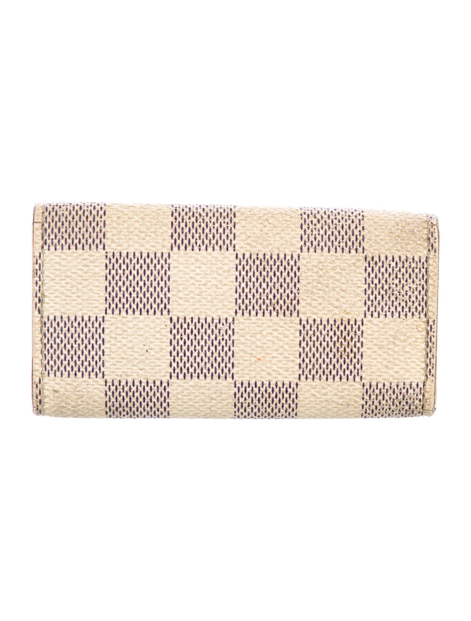 Louis Vuitton 2007 Damier Azur Pattern Key Holder