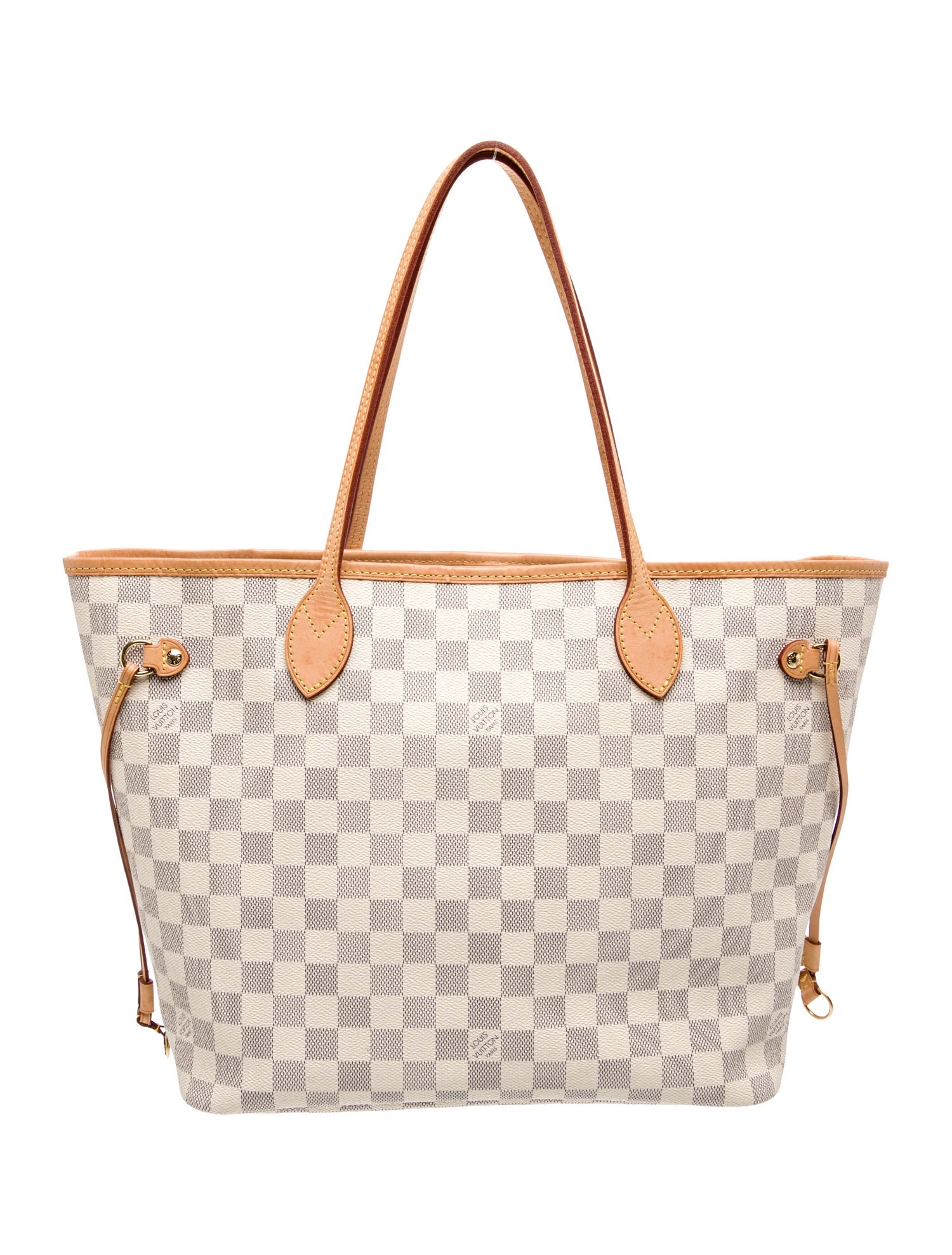 Louis Vuitton Damier Azur Neverfull w/Pouch MM