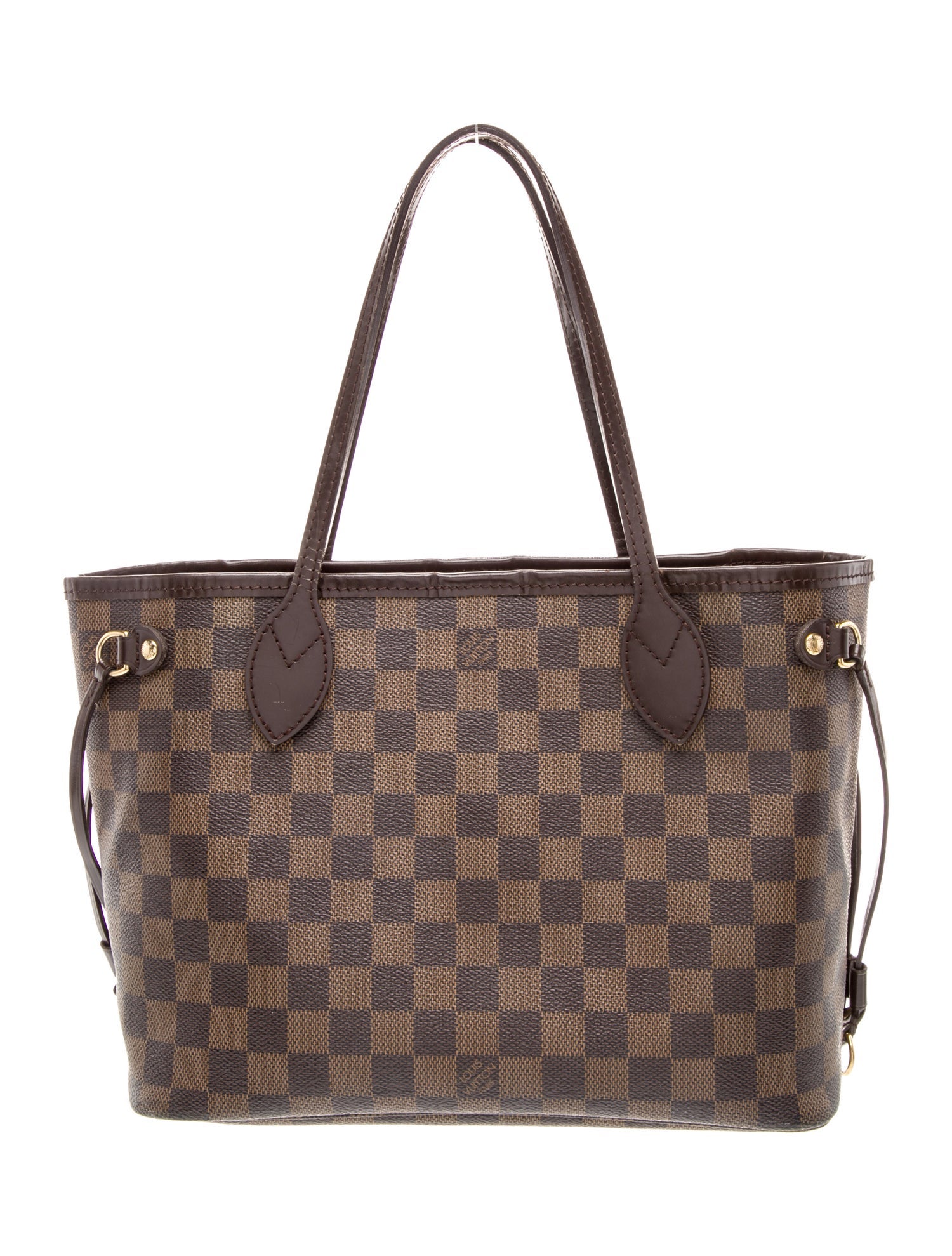 Louis Vuitton Damier Ebene Neverfull w/Pouch PM Vintage