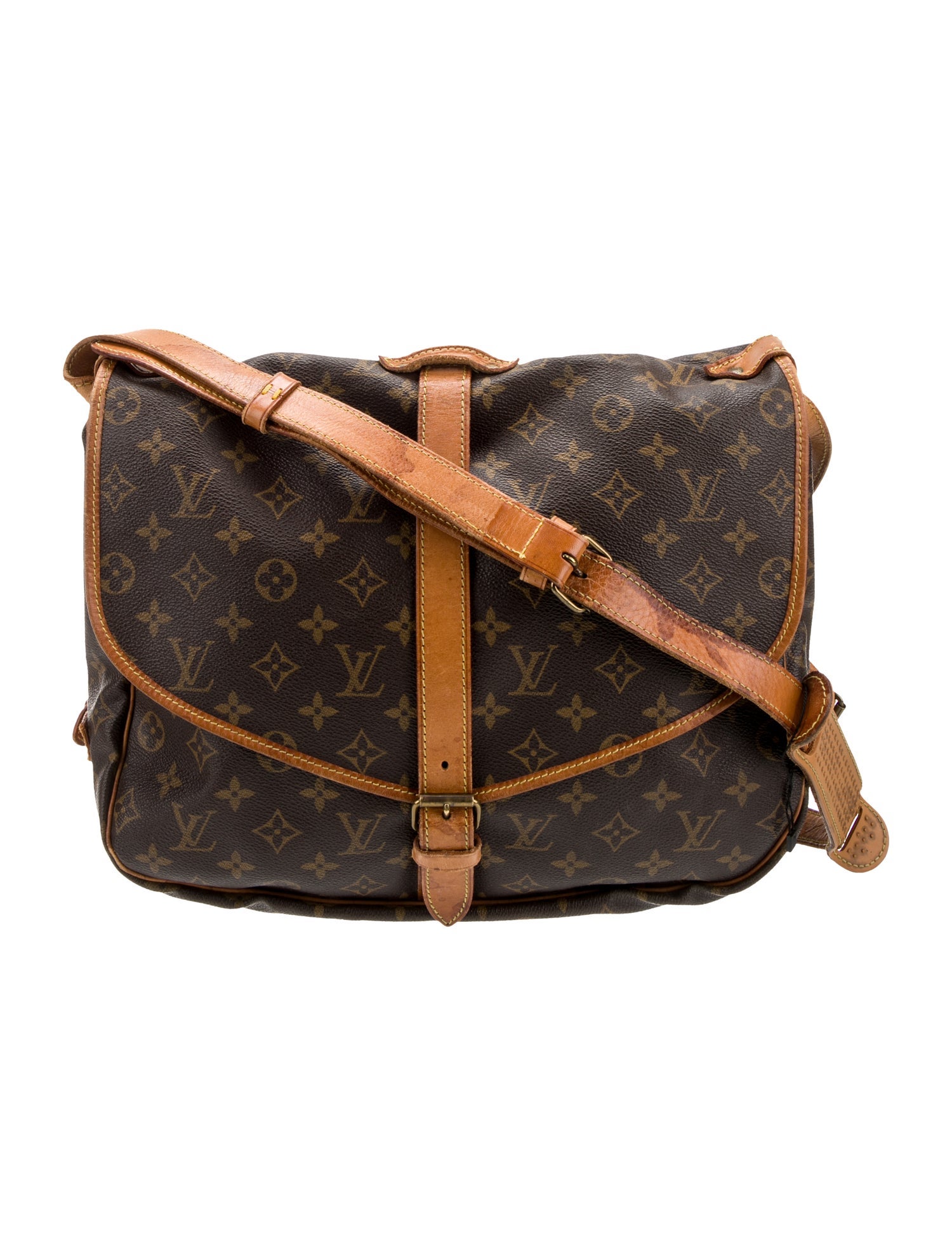 Louis Vuitton LV Monogram Saumur GM Vintage